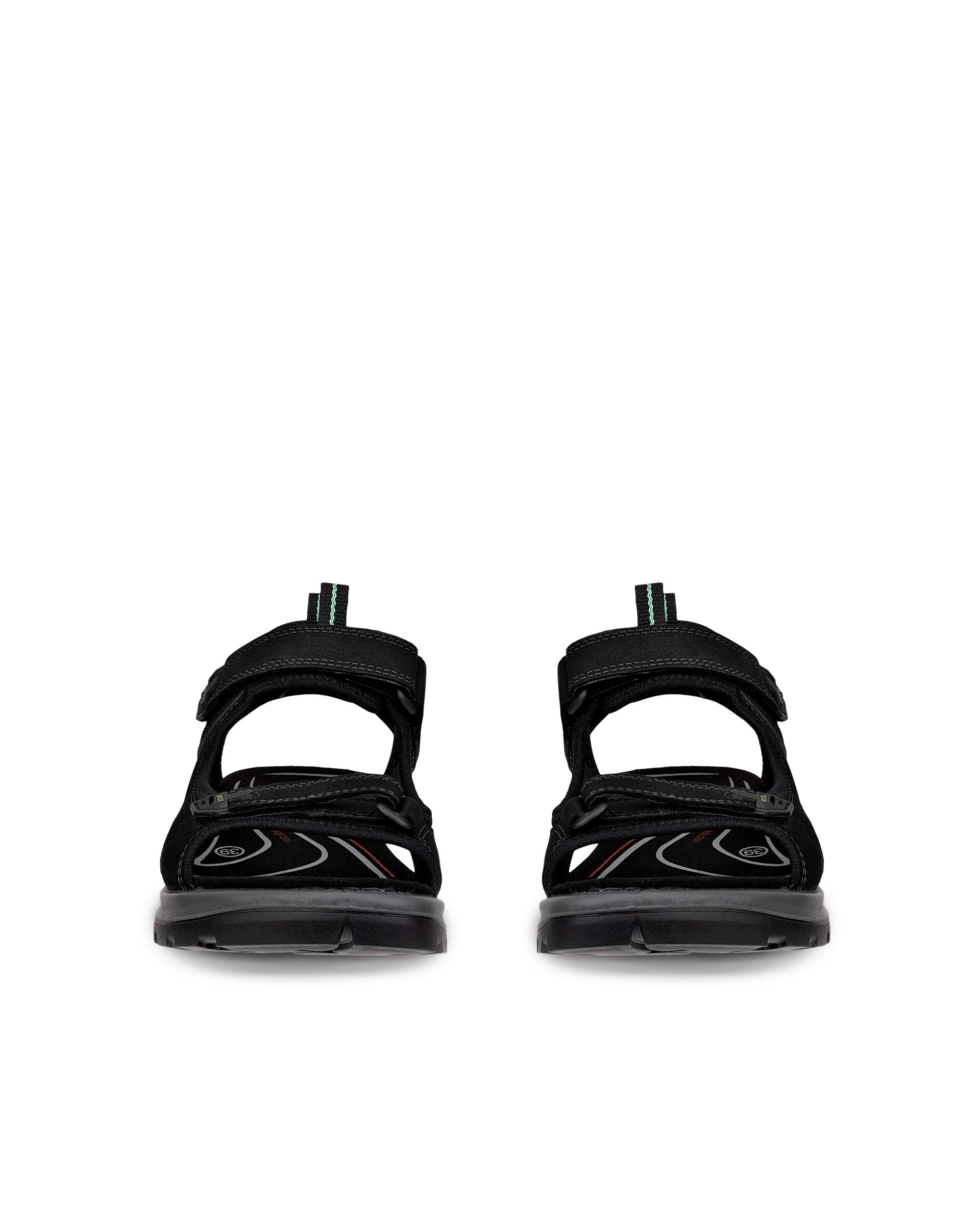 Dámské nubukové outdoorové sandály ECCO® Offroad - Černá - Front pair