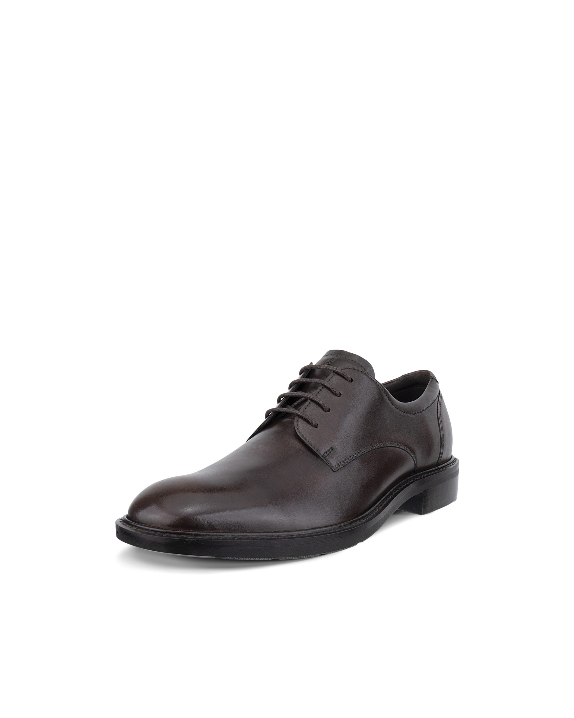 ECCO® METROPOLE PRAGUE herre derby sko skinn - Brun - Outside