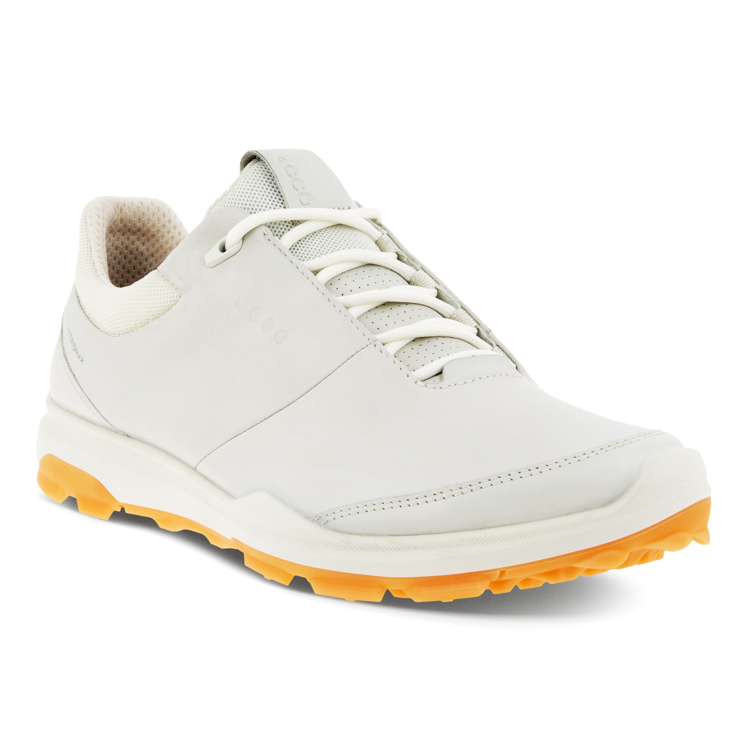 Ladies ECCO® Golf BIOM Hybrid 3 Leather Golf Shoe - White - Main