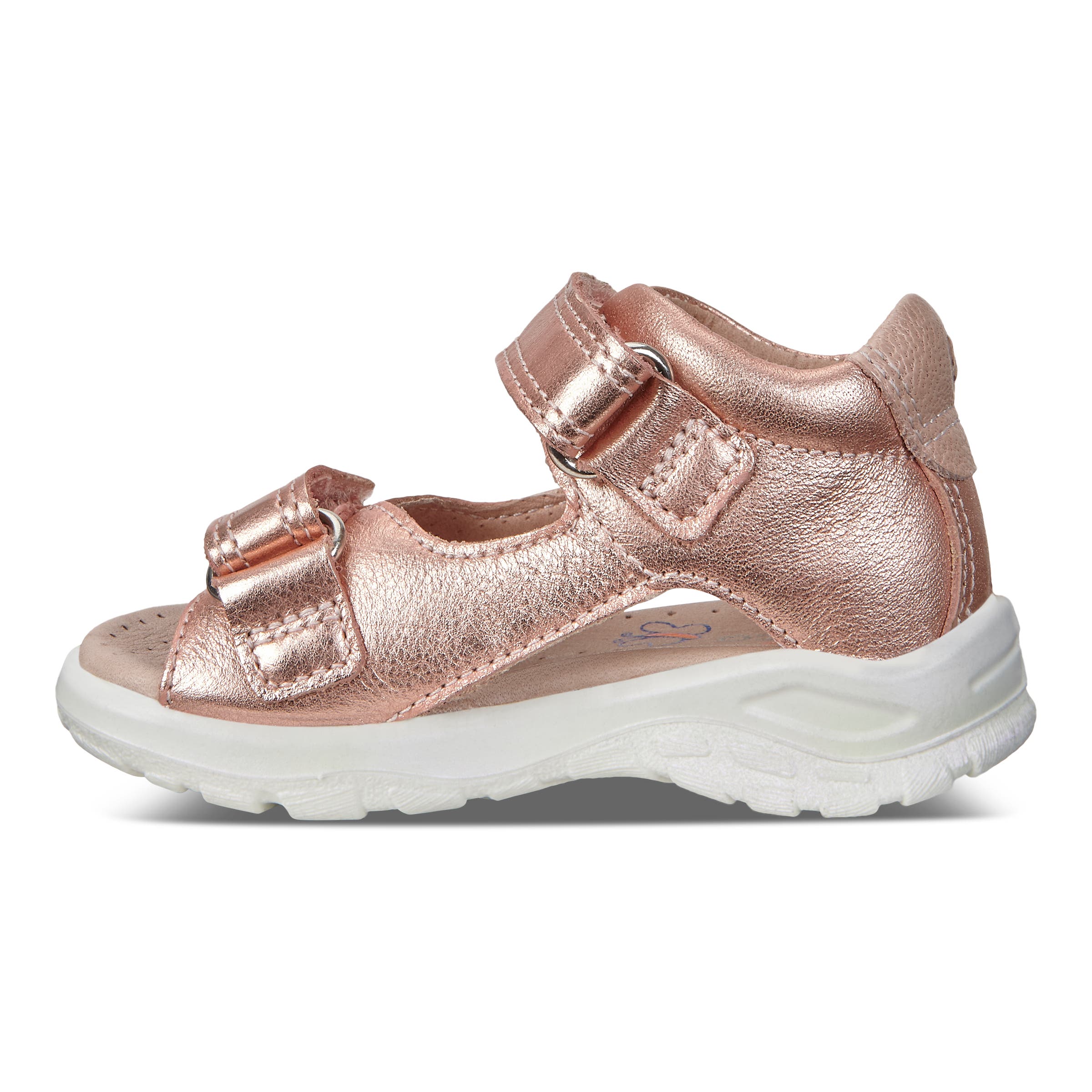 ECCO PEEKABOO Flat Sandal - Red - Inside