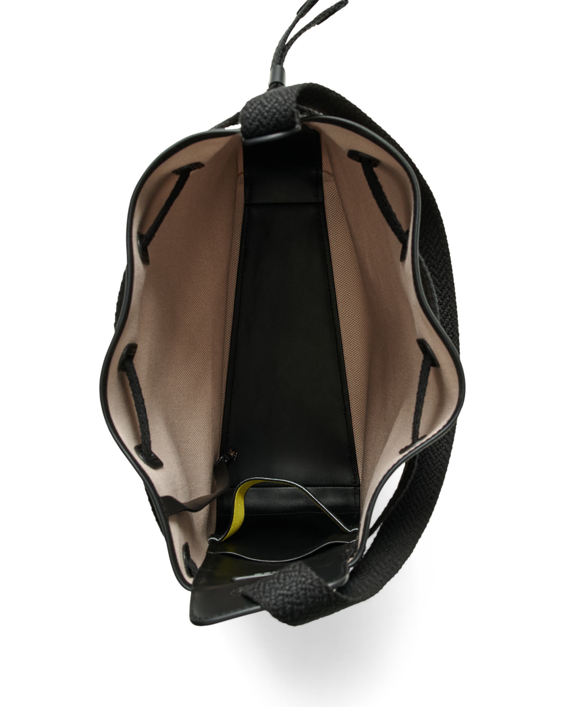 ECCO® Sail Medium Canvas Leather Hobo Bag - Beige - Birdeye