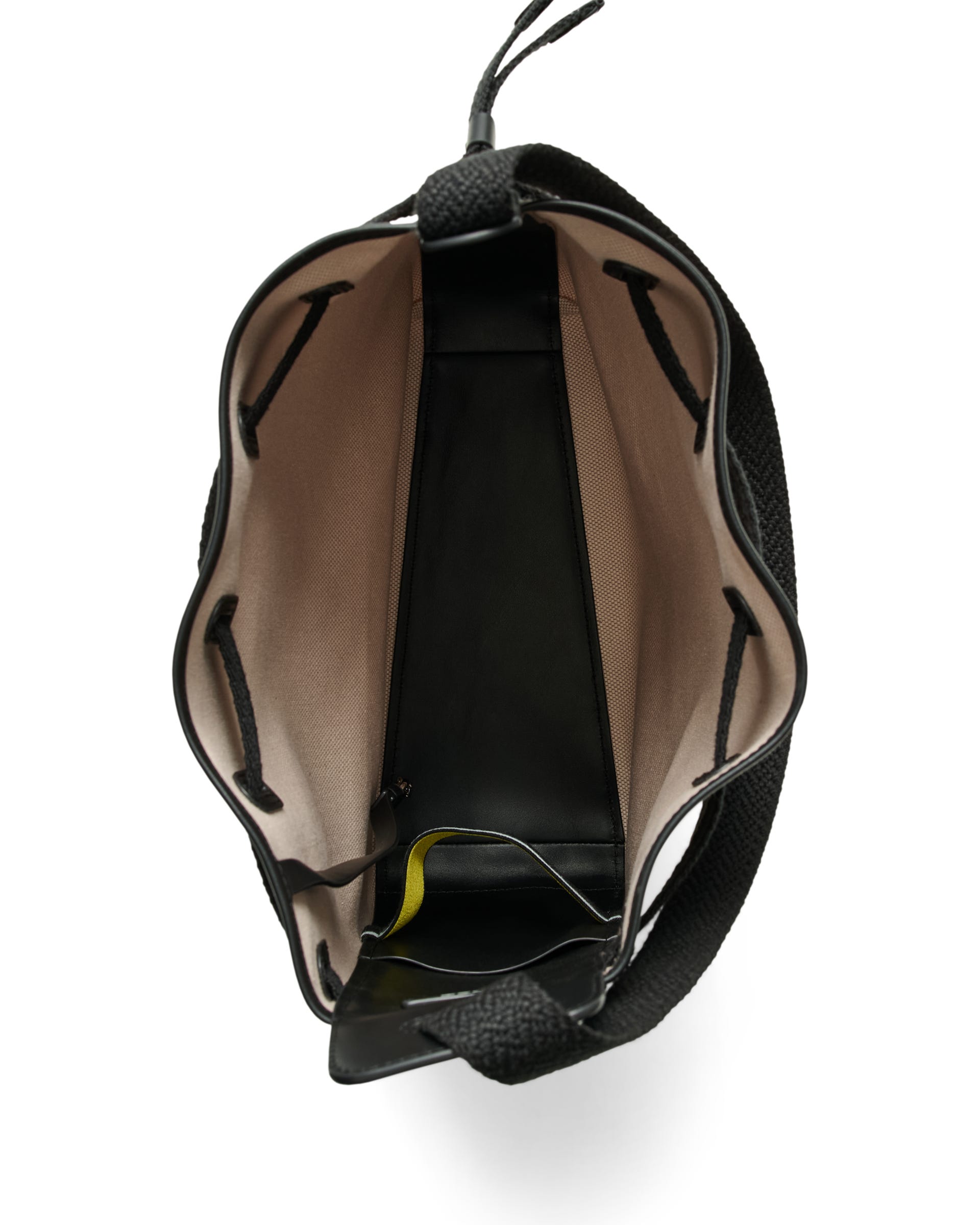 ECCO® Sail Medium Canvas Leather Hobo Bag - Beige - Birdeye