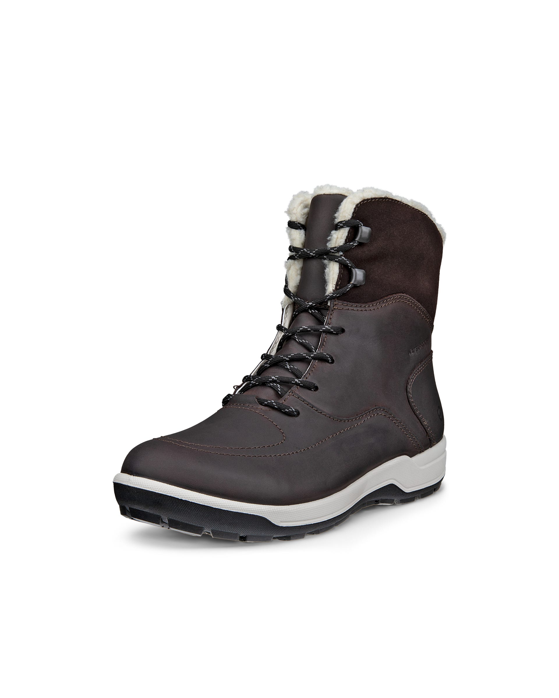 Women's ECCO® Trace Lite Waterproof Oiled Nubuck Boot - Brown - Main