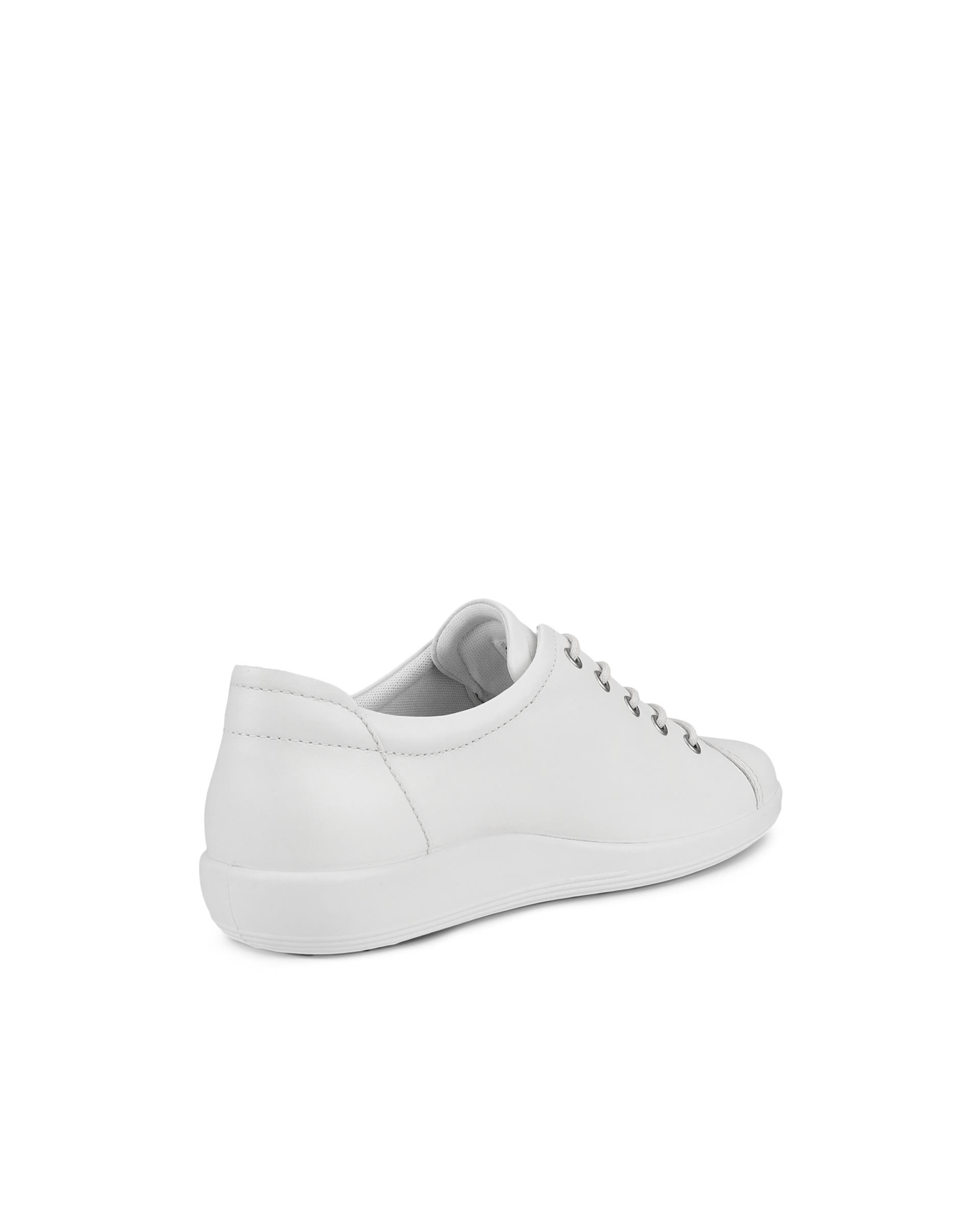 ECCO® Soft 2.0 Damen Ledersneaker - Weiß - Back