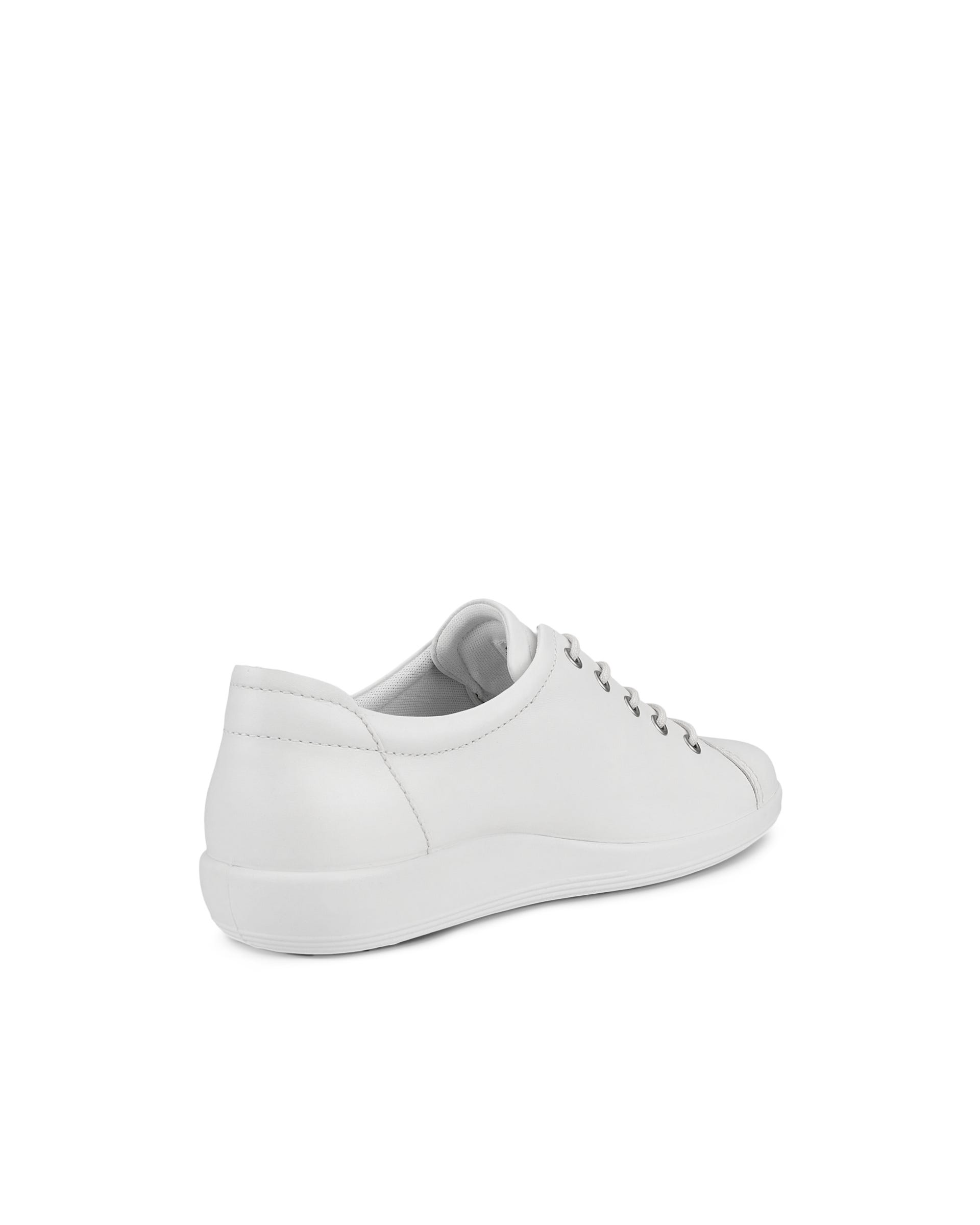 ECCO® Soft 2.0 Damen Ledersneaker - Weiß - Back