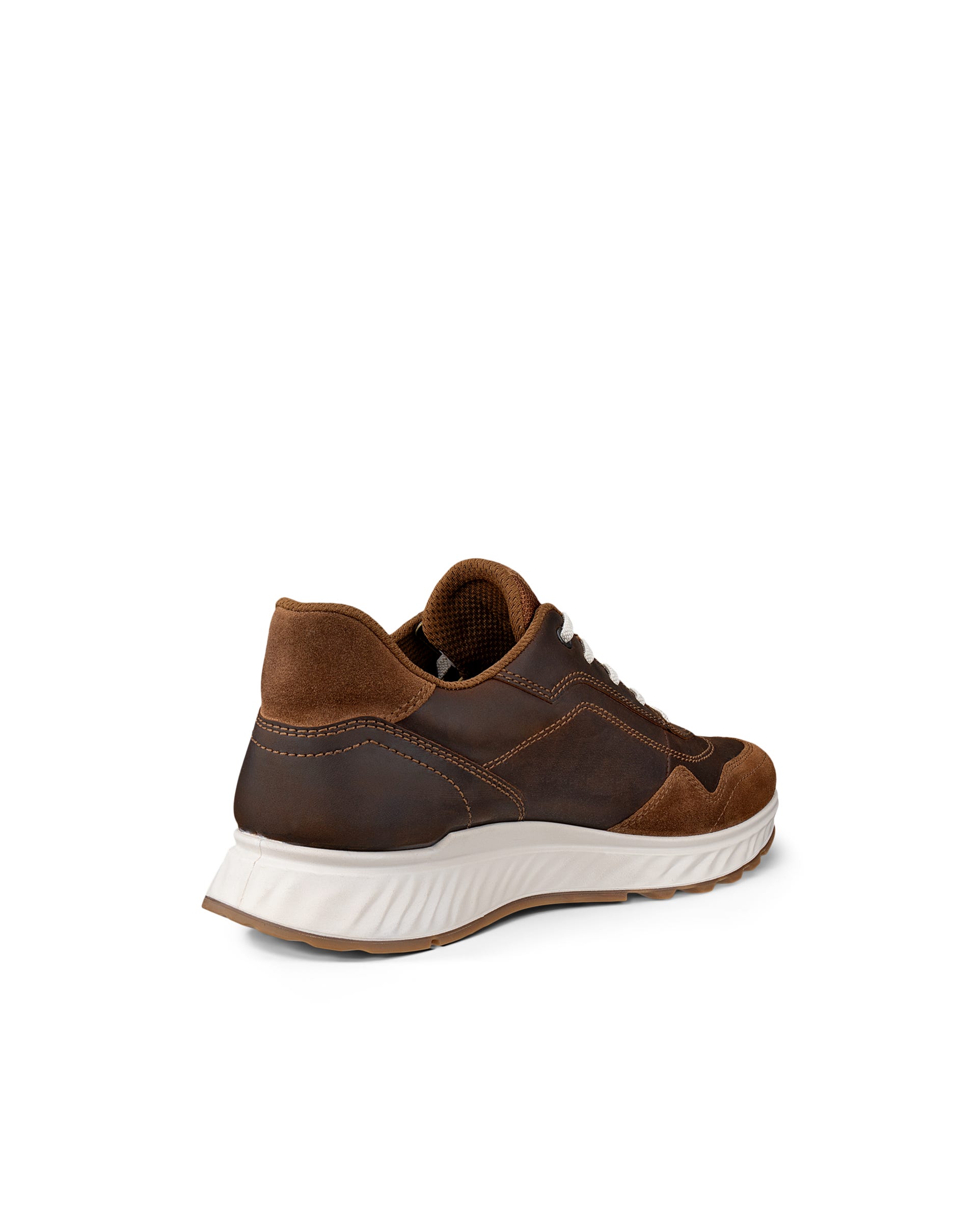 ECCO® EXOSTRIDE Herren Sneaker aus Nubukleder - Braun - Outside