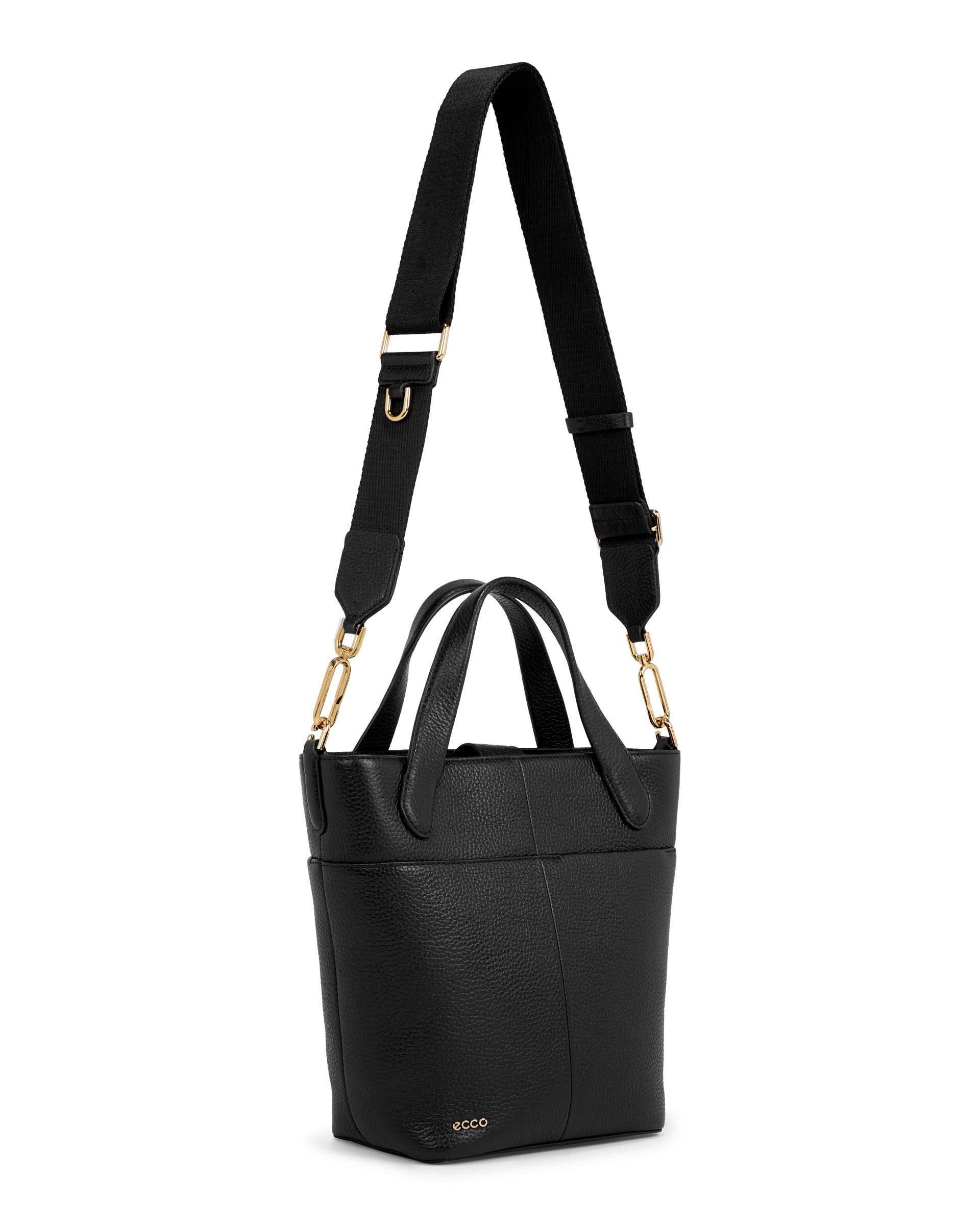 ECCO® Leather Tote Bag - Black - Main