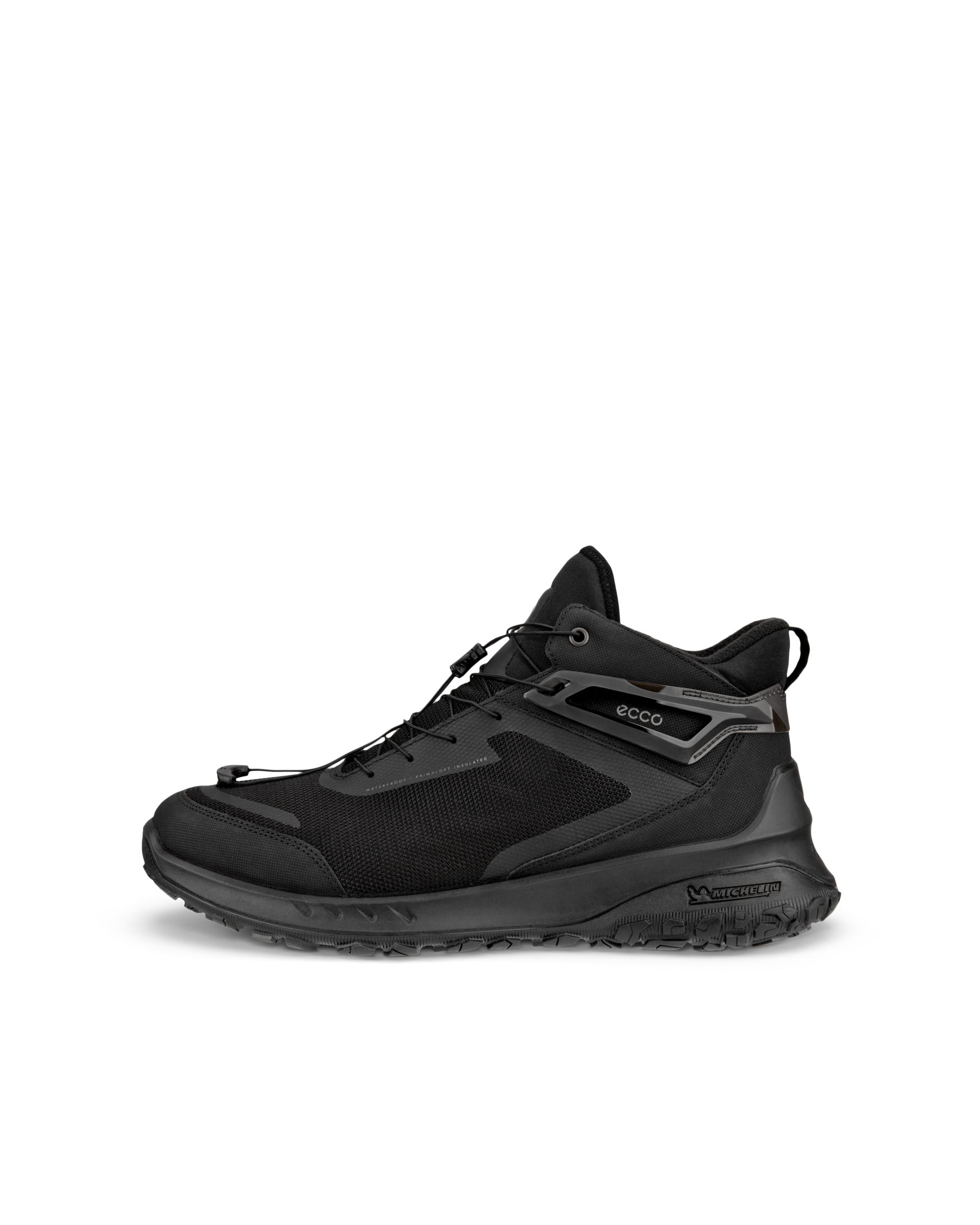 ECCO® ULT-TRN Herren Wasserdichte Wanderschuh aus Veloursleder - Schwarz - Outside