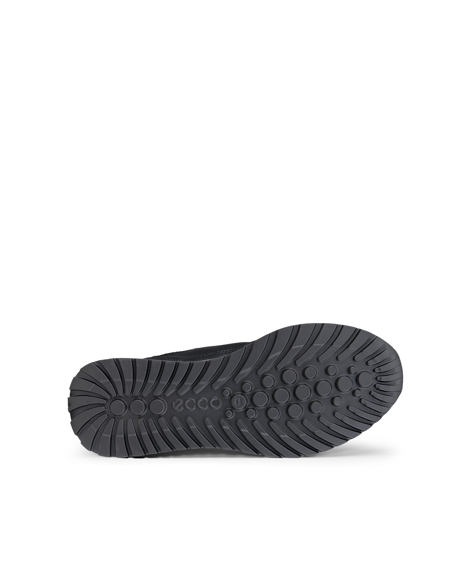 Men's ECCO® ASTIR NEO Leather Sneaker - Black - Sole