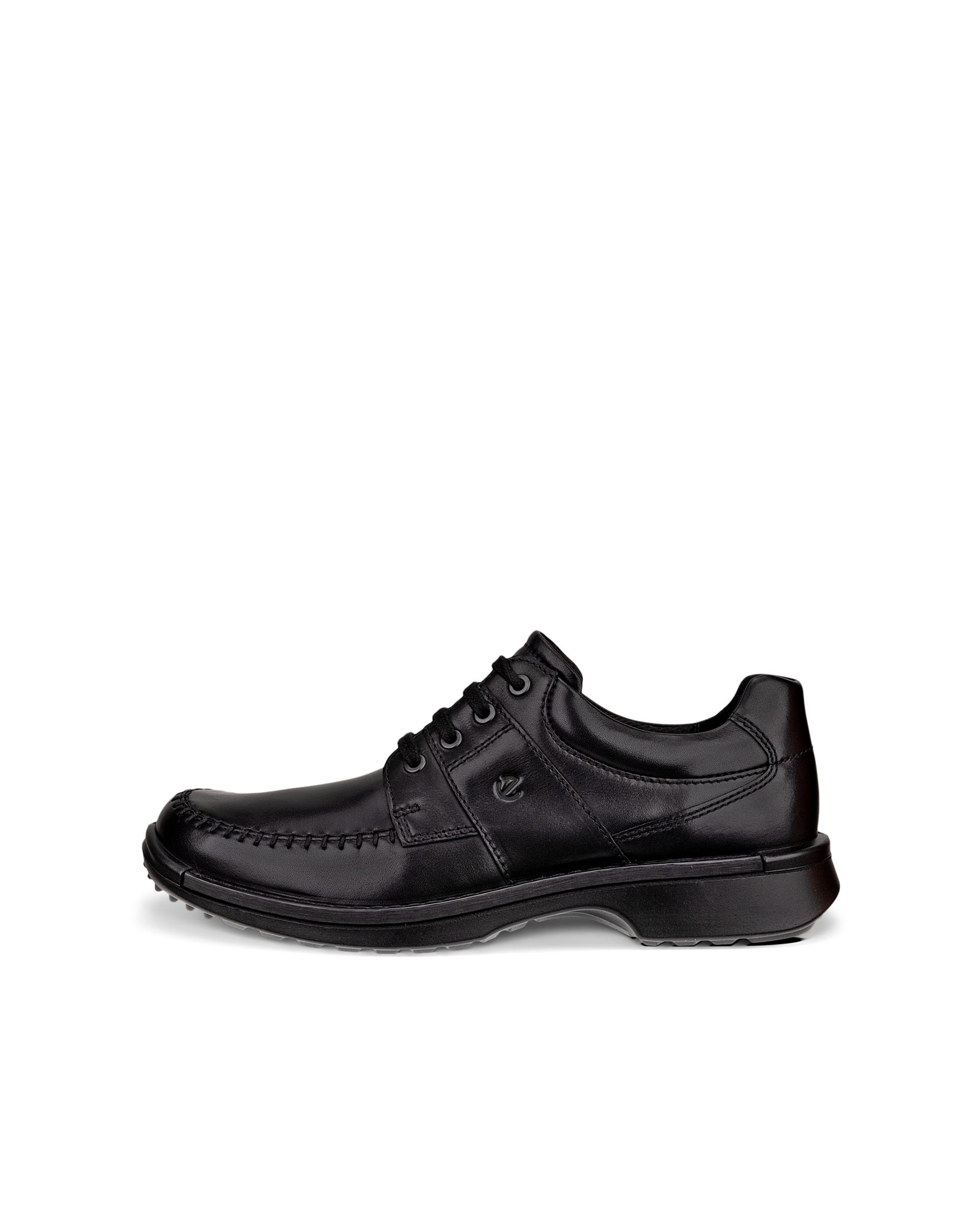 Men's ECCO® Fusion Leather Lace-Up Shoe - Black - Outside