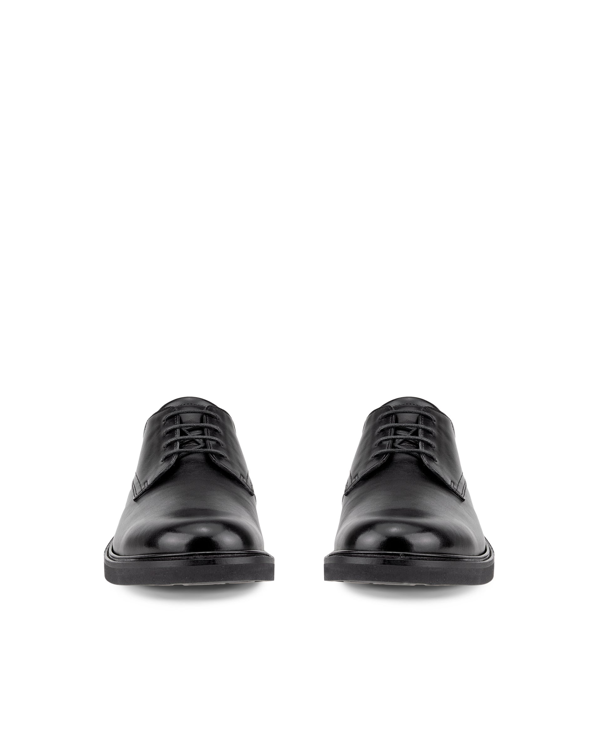 Moški usnjeni čevlji Derby ECCO® Metropole London - Črna - Front pair