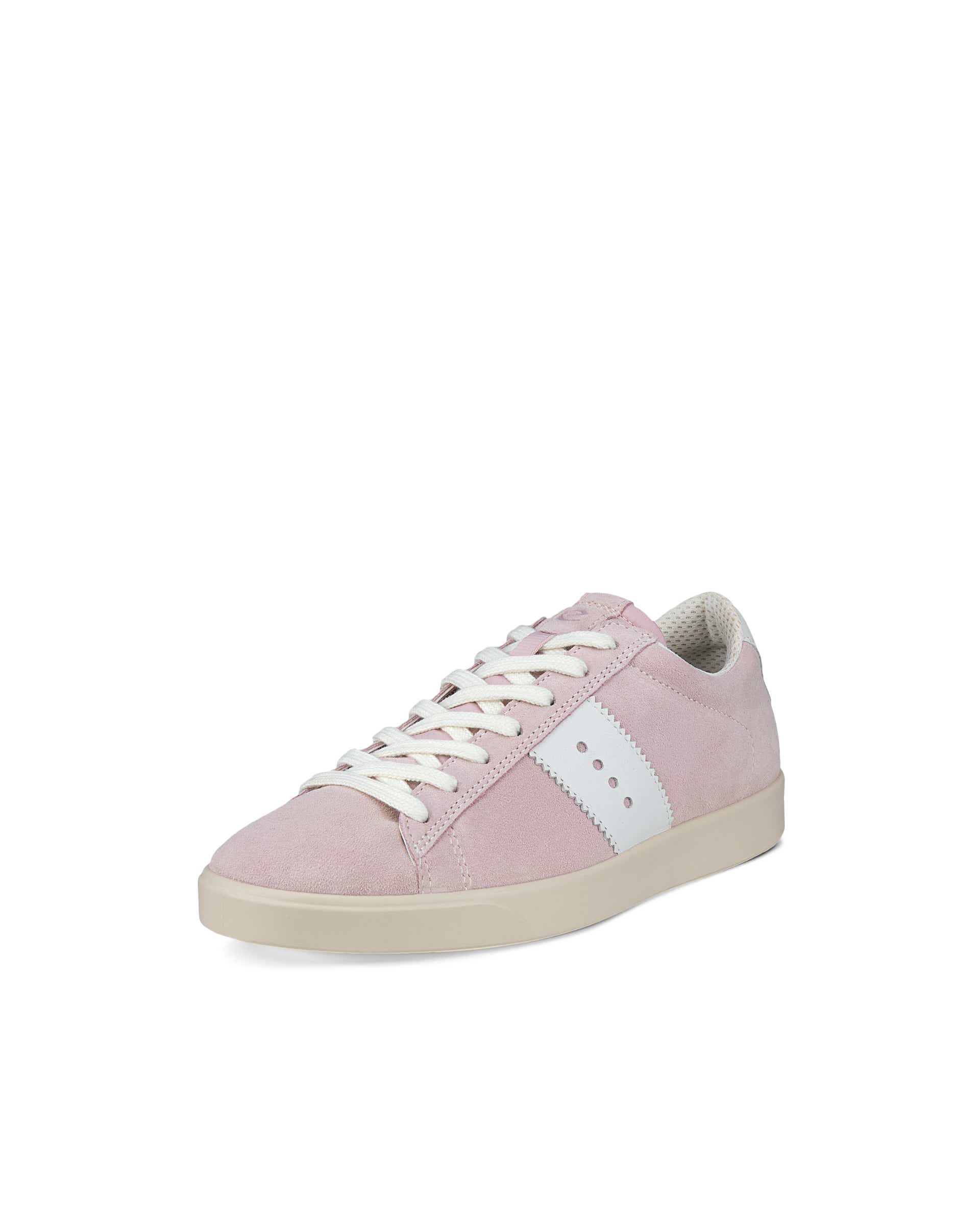 Women's ECCO® Street Lite Leather Sneaker - Pink - Main