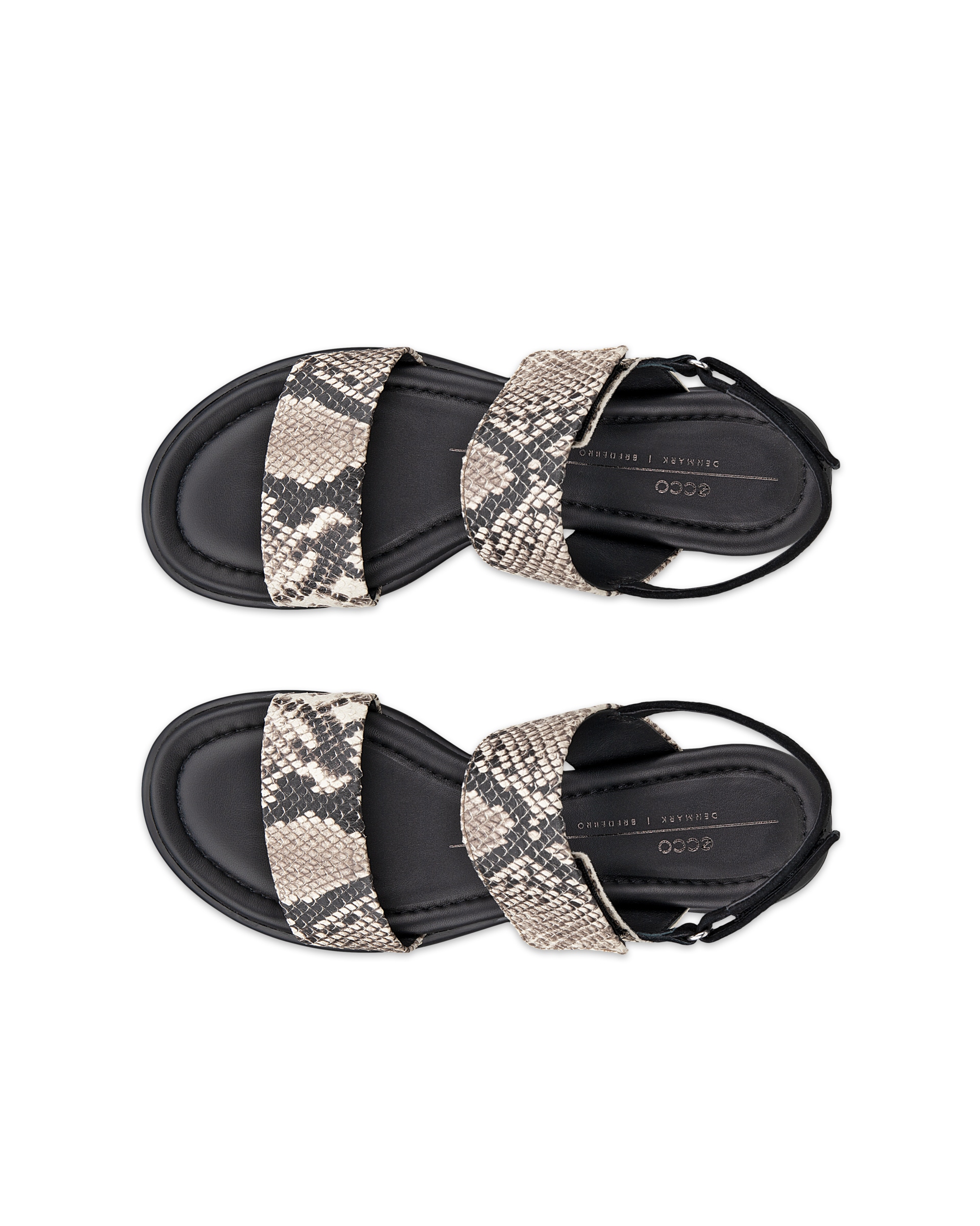 ECCO® Sculpted Sandal LX 35 sandale à talon en cuir pour femme - Beige - Top left pair