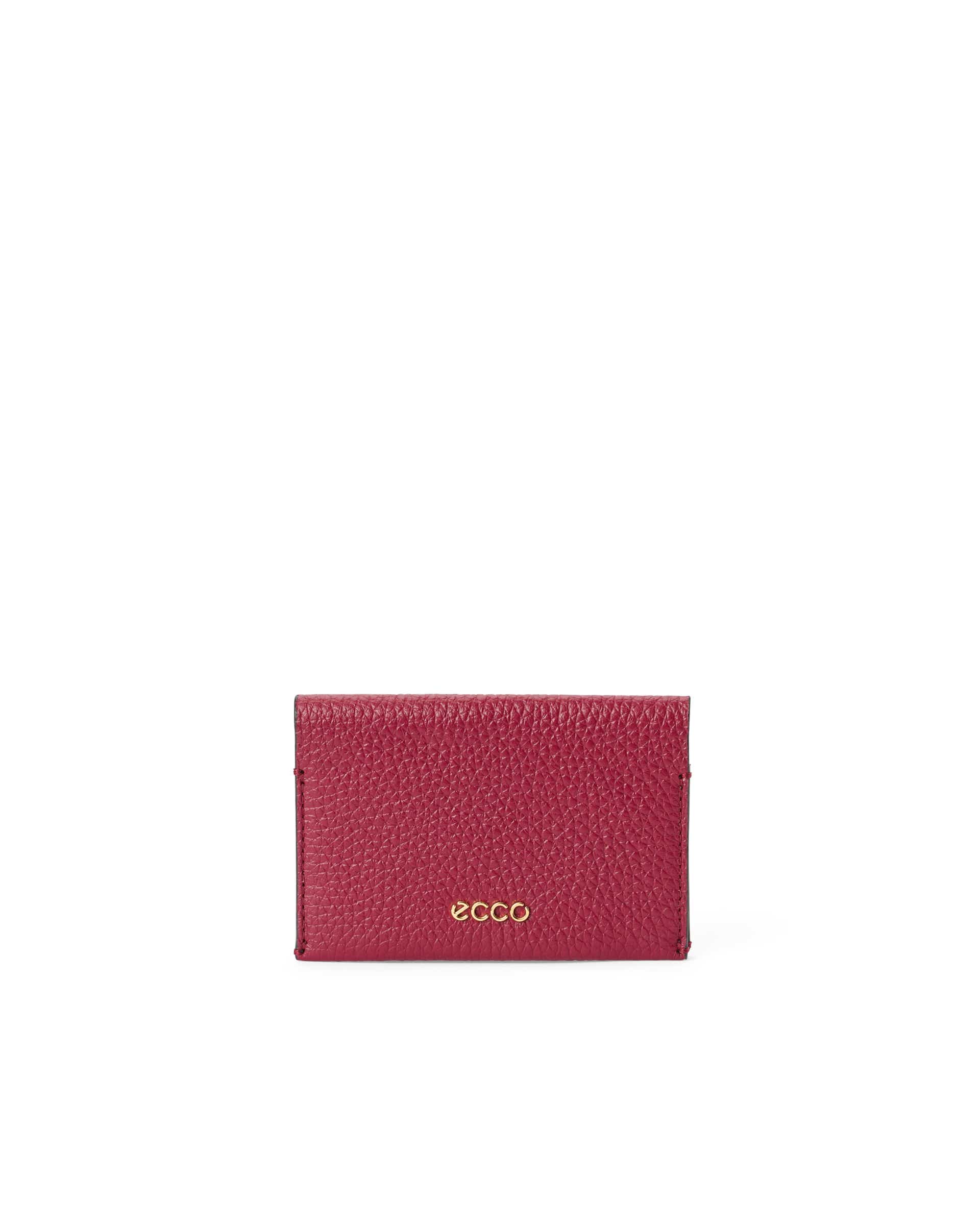 ECCO Business Card Purse レザーカードケース - レッド - Main