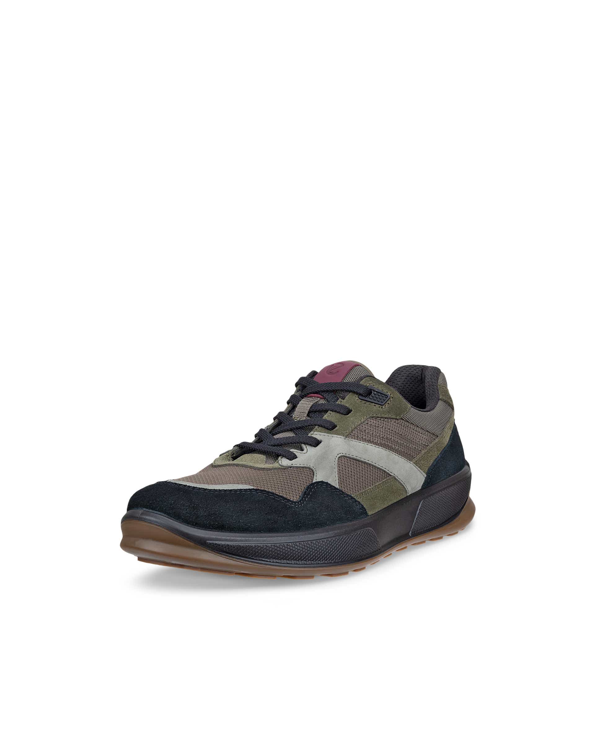 ECCO® BYWAY 2.0 sneakers i ruskind til herrer - Grøn - Main
