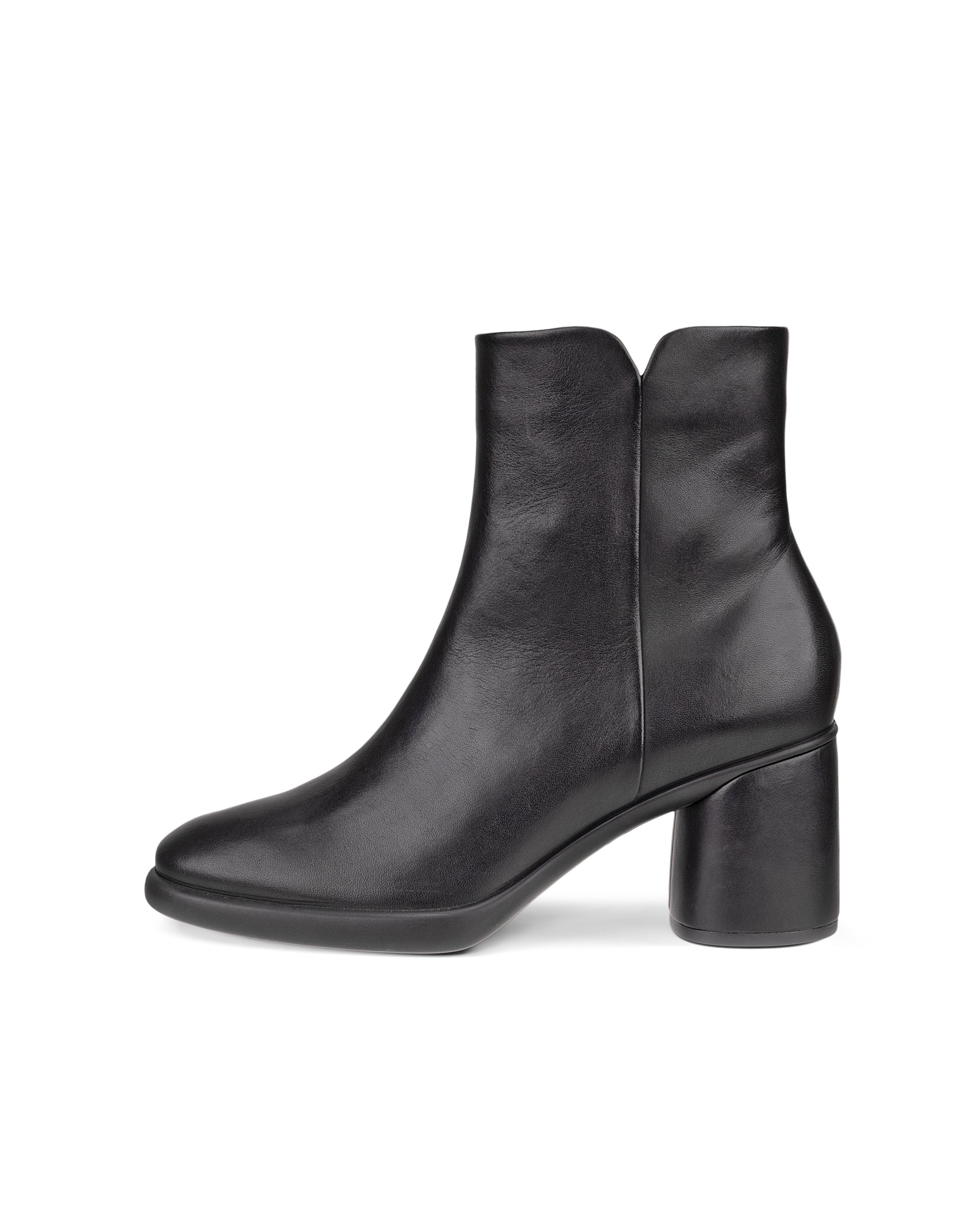 Dámské kožená kotníčková obuv ECCO® Sculpted LX 55 - Černá - Outside