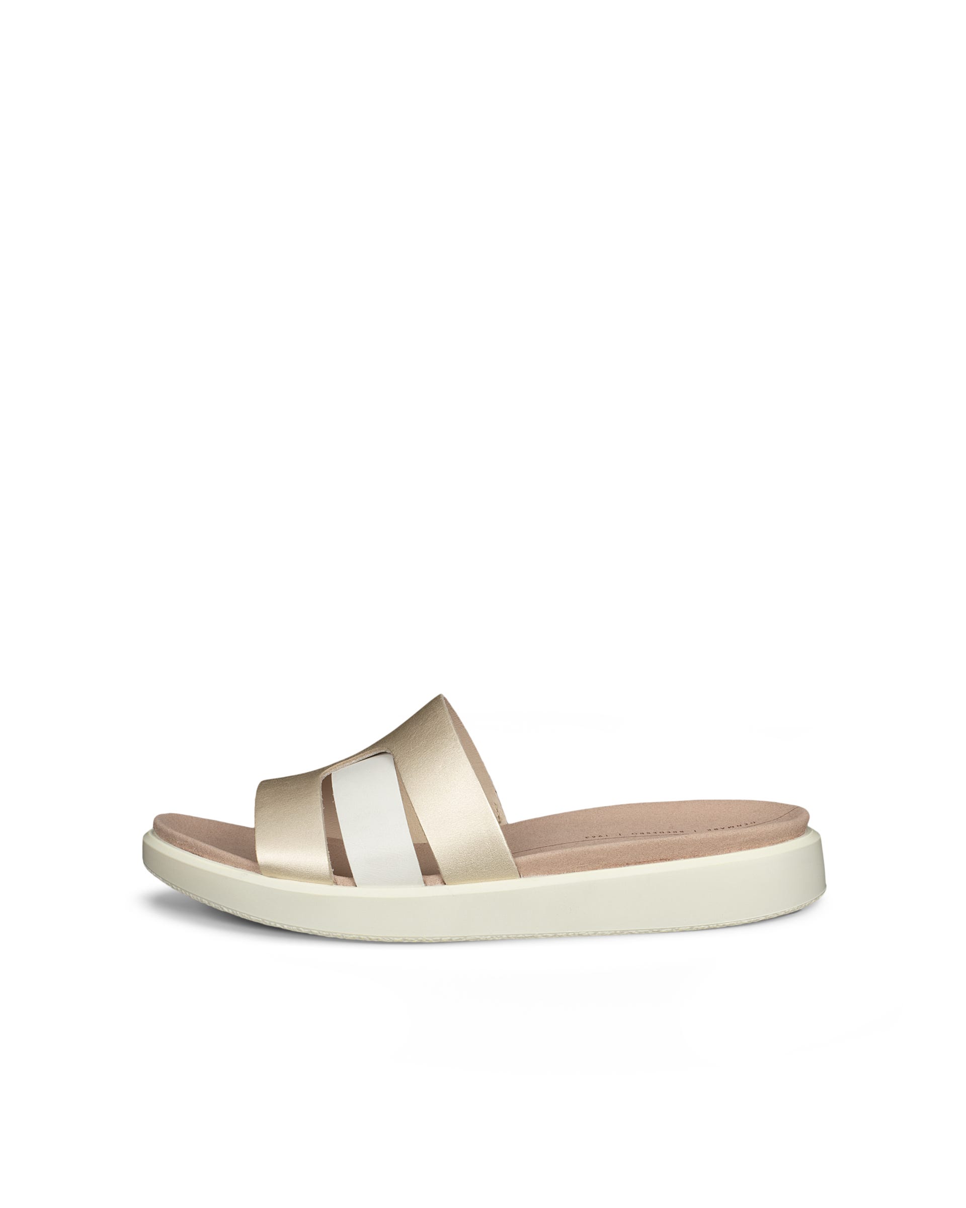 ECCO FLOWT W SLIDE - Metallics - Outside
