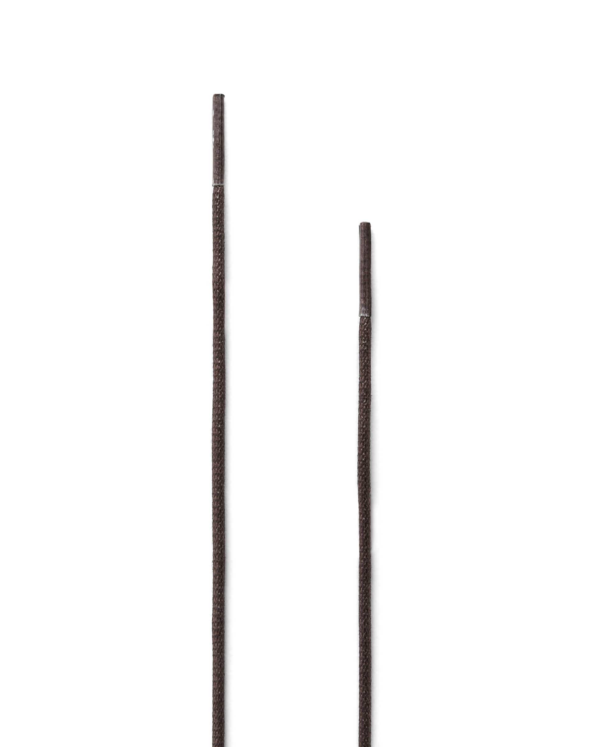 Atacadores redondos ECCO® Round - Castanho - Detail-1