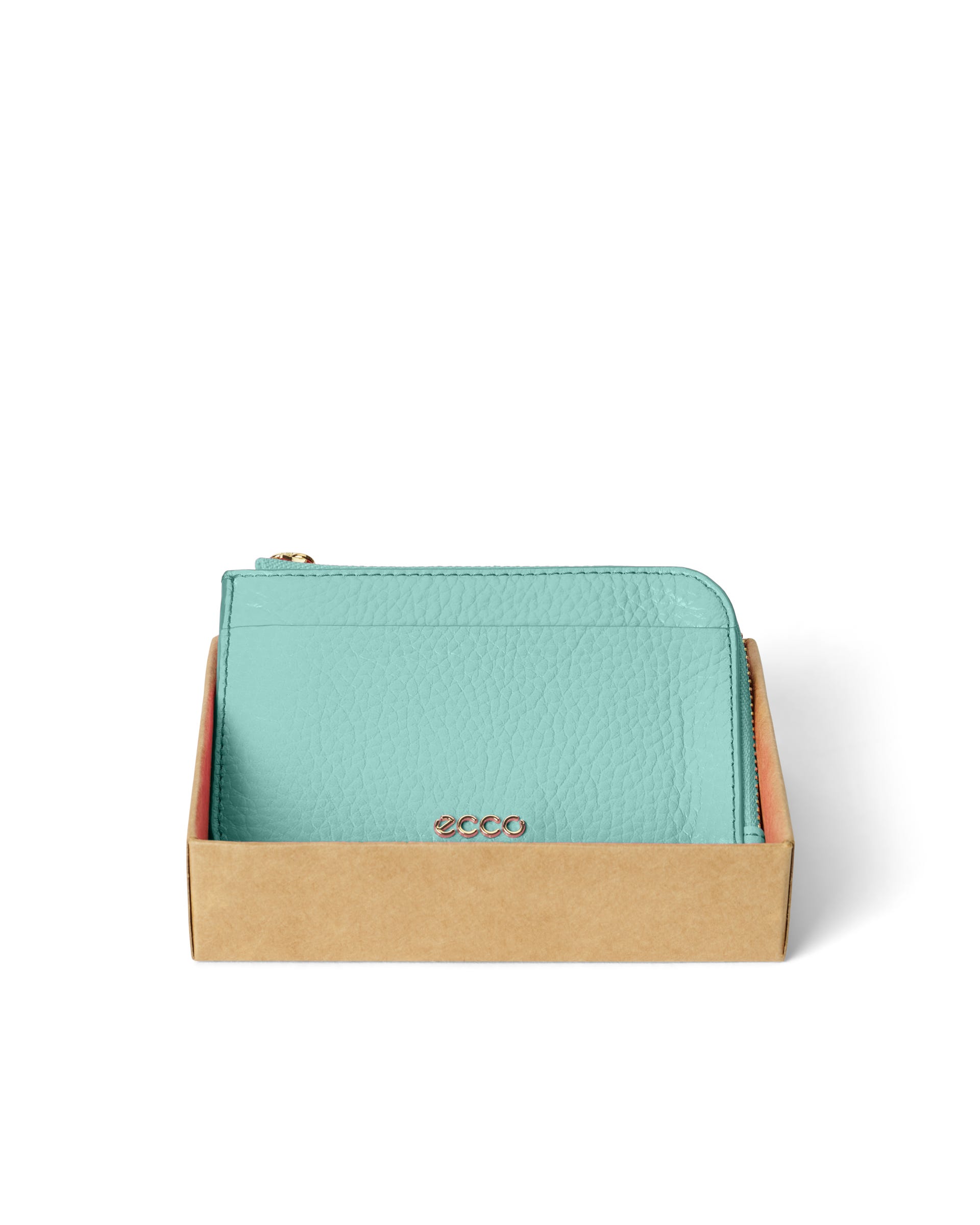 ECCO Card Case Zipped - Blue - Detail-1