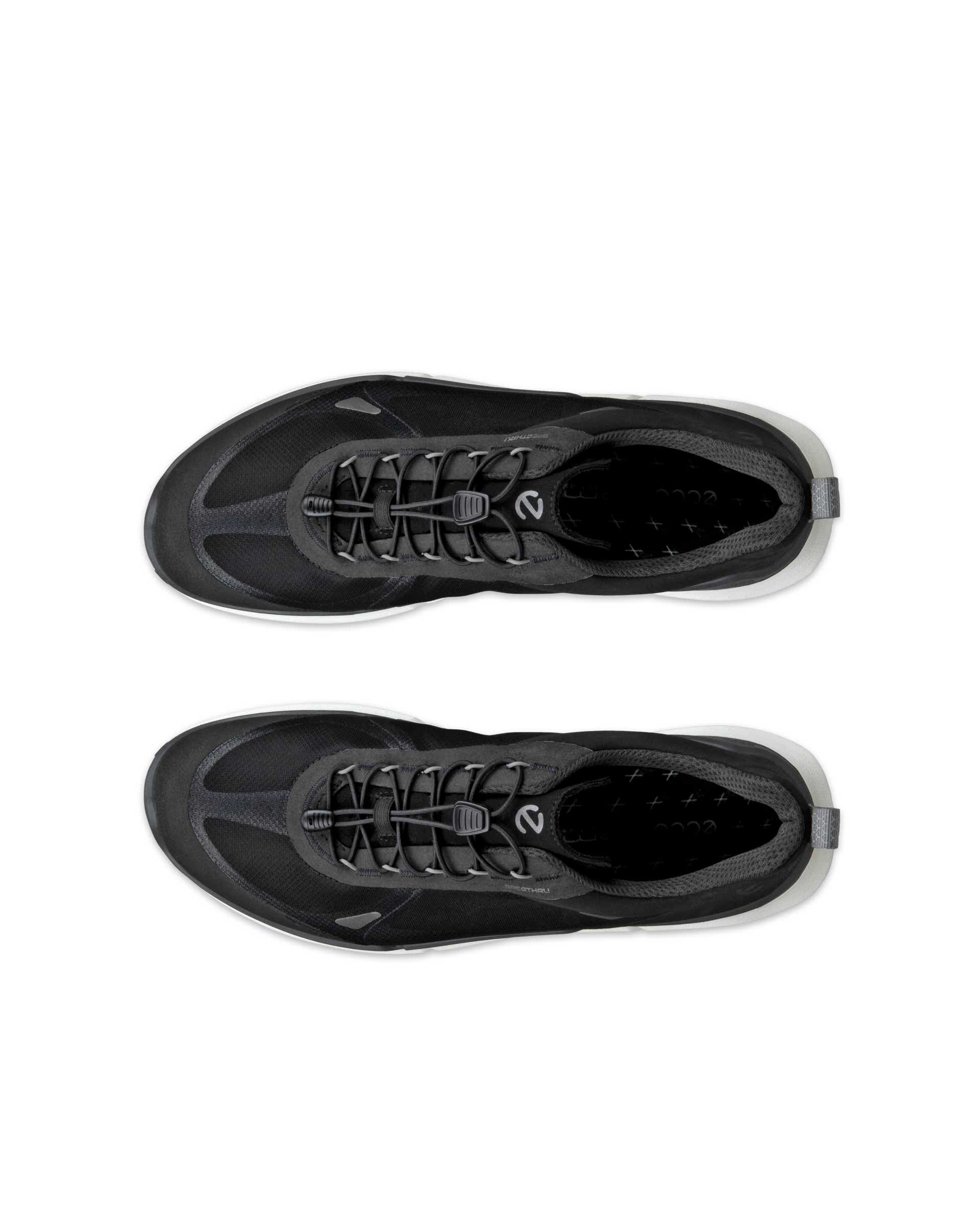 ECCO® BIOM 2.2 Herren Textilsneaker - Schwarz - Top left pair