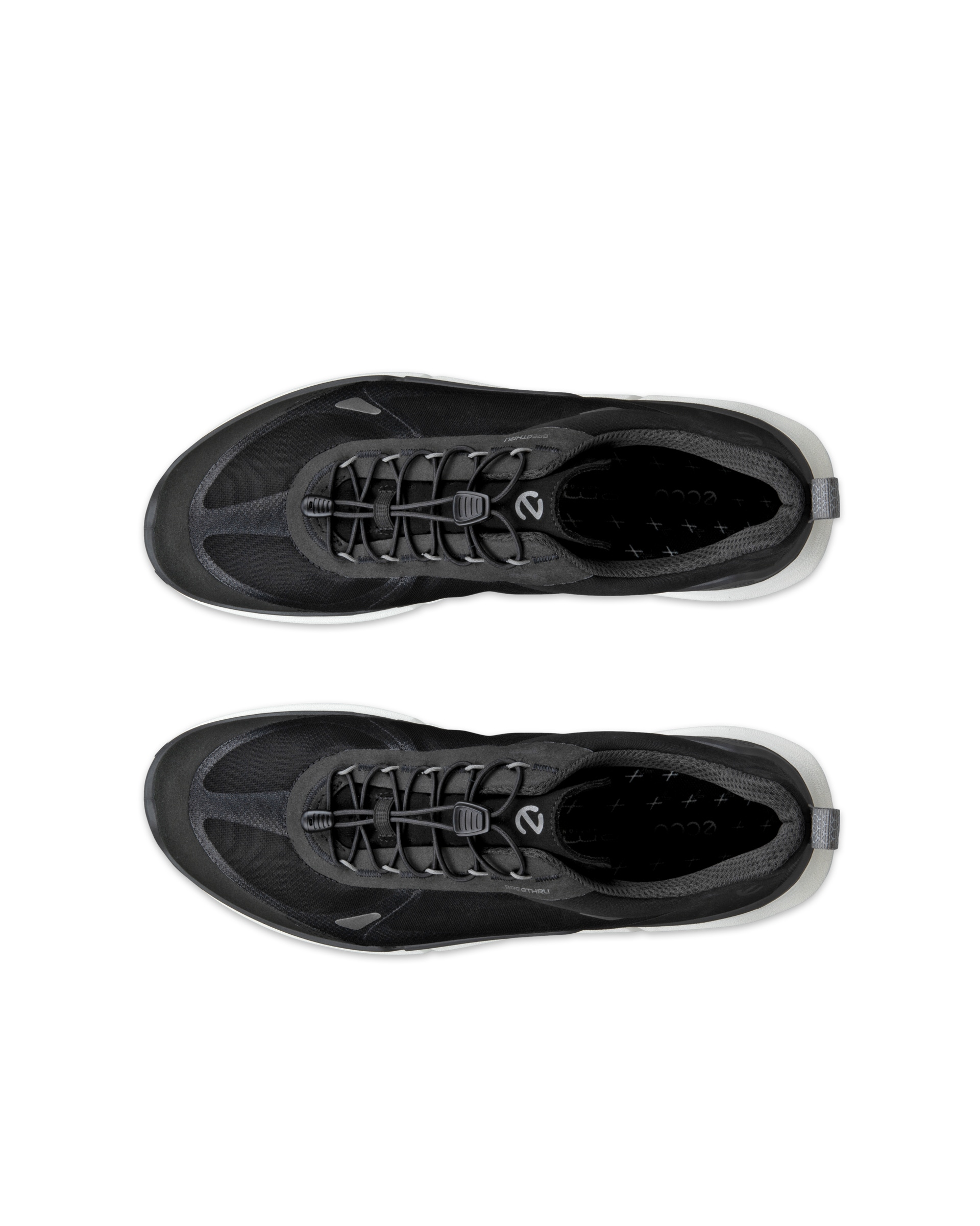 ECCO® BIOM 2.2 Herren Textilsneaker - Schwarz - Top left pair