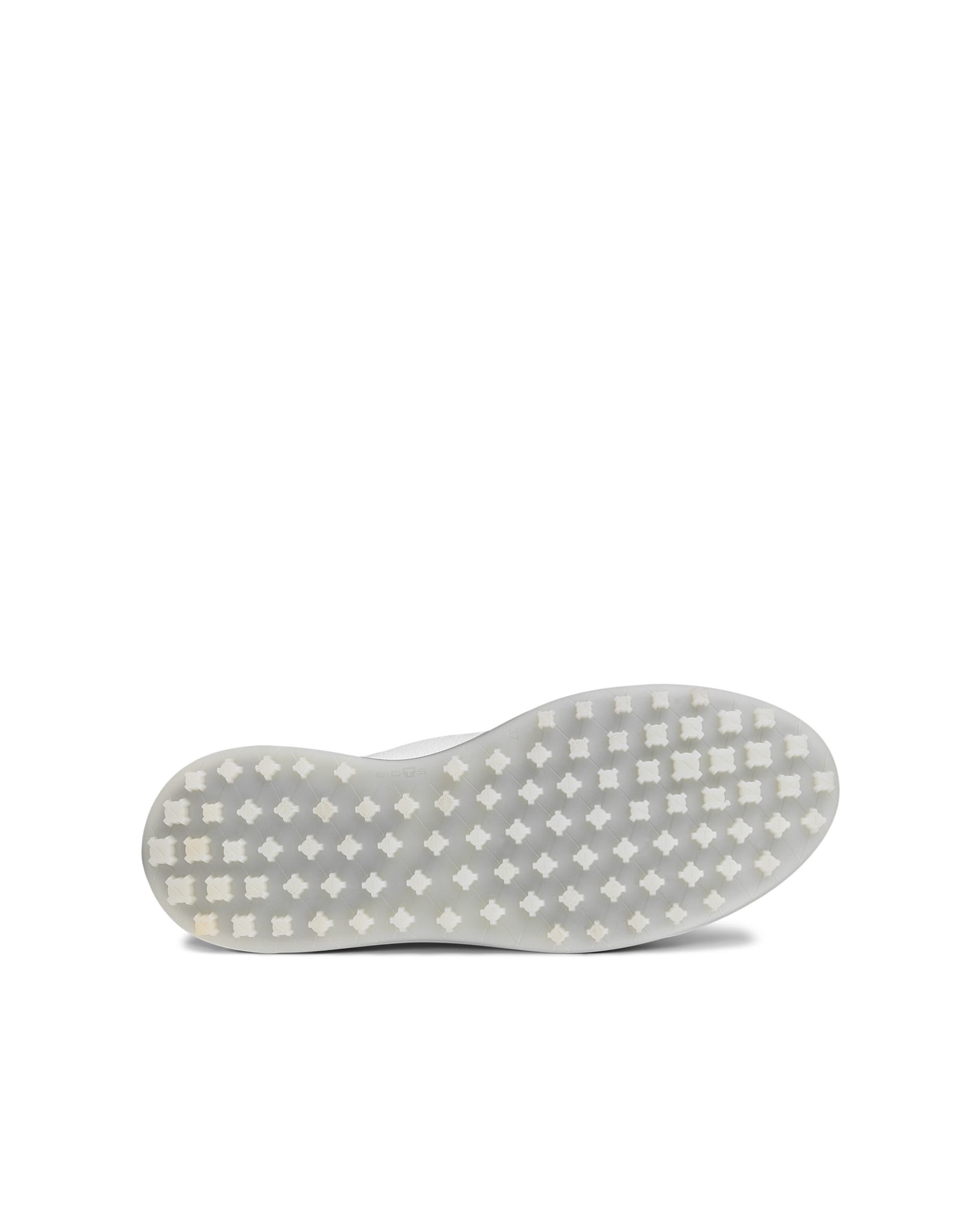 Women's ECCO® Golf Tray Leather Golf Shoe | White