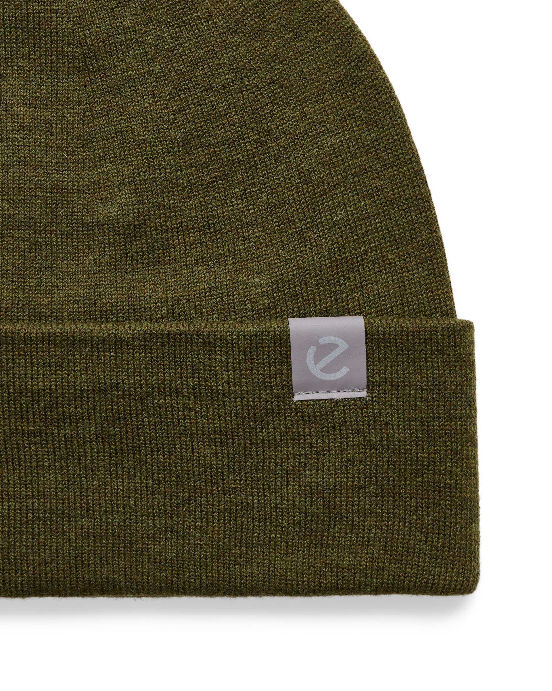 ECCO® ACTIVE EVERYDAY BEANIE Unisex Mütze - Grün - Detail-1