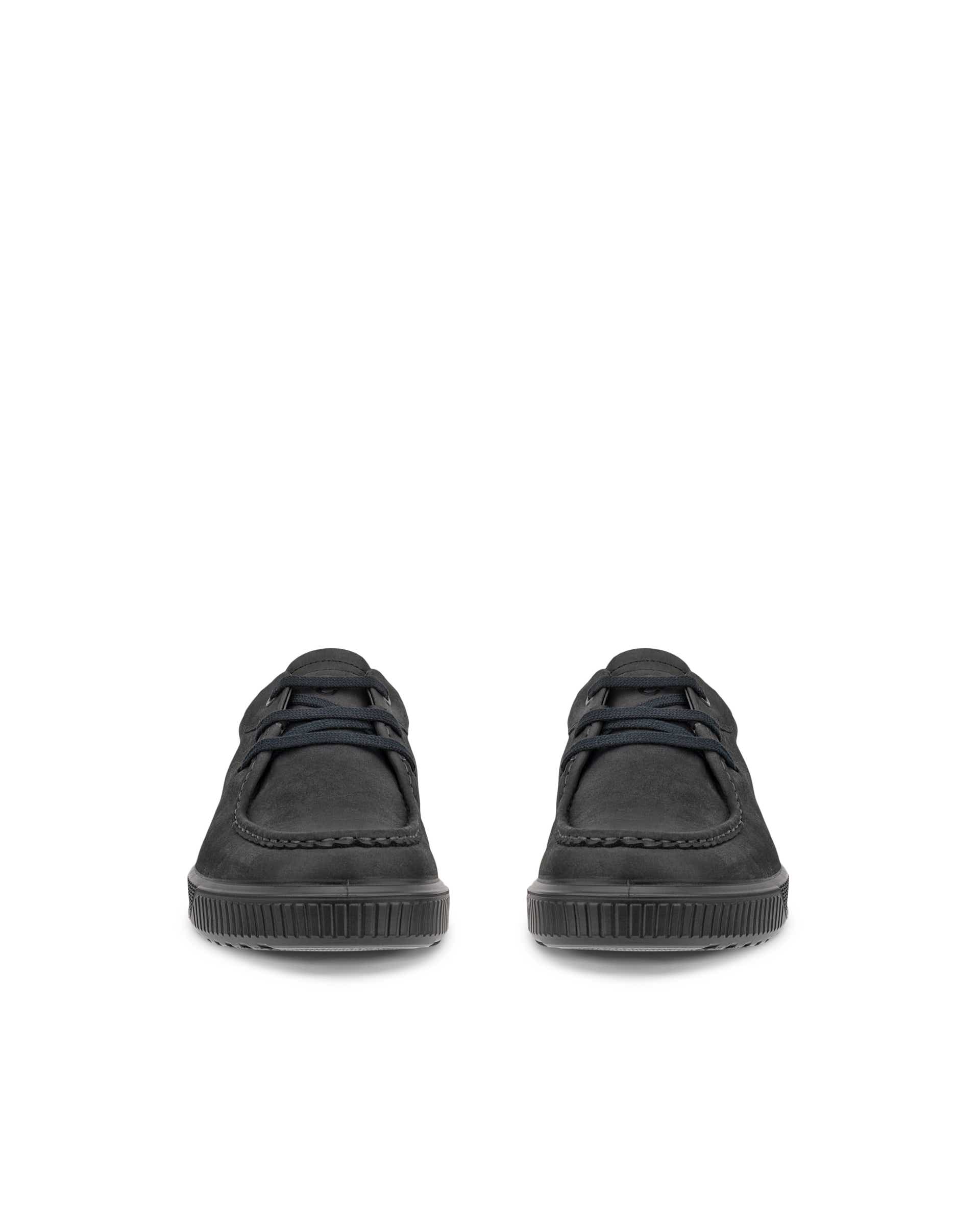 ECCO® BYWAY slip-on sko i nubuck til herrer - Sort - Front pair