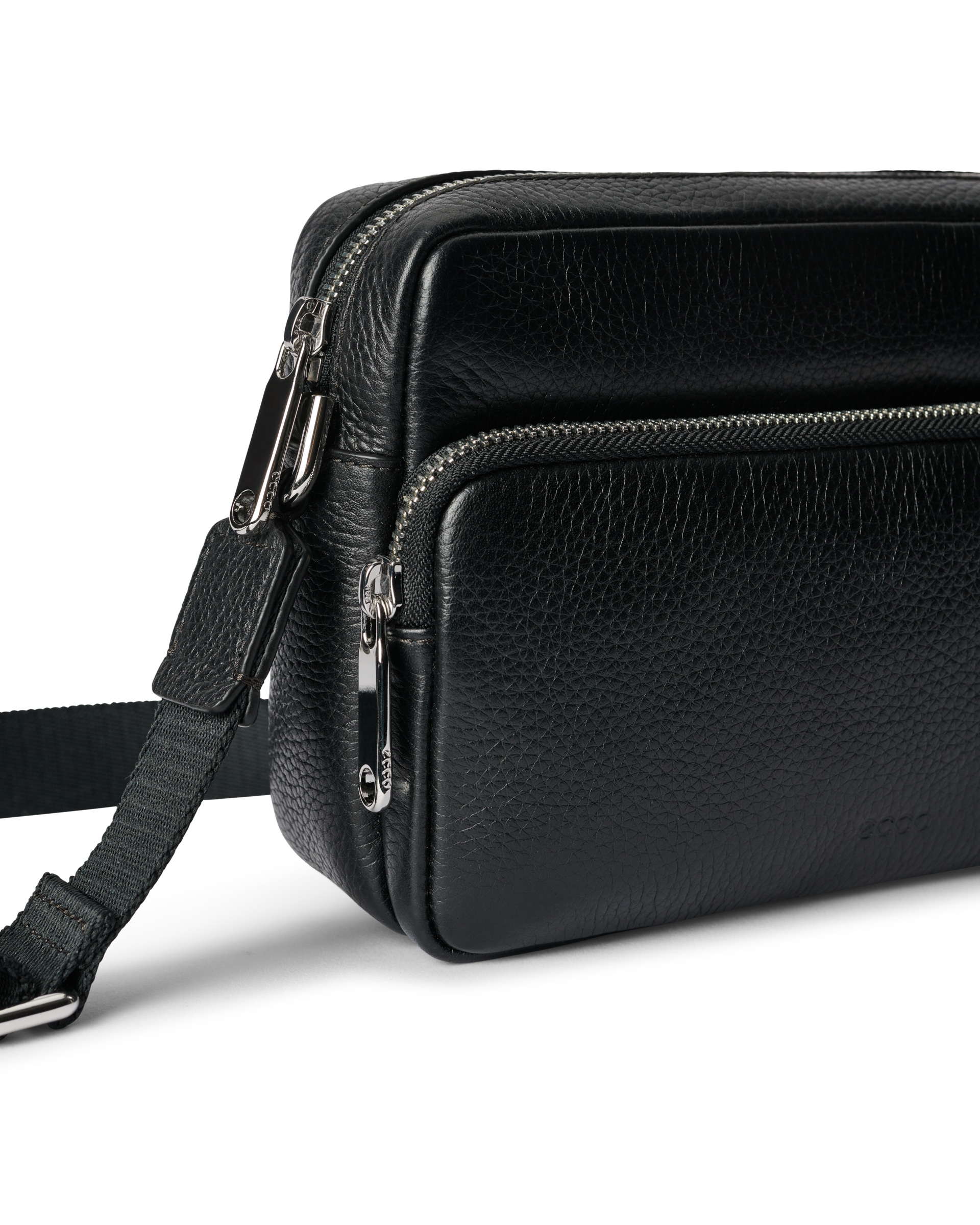 ECCO® Kožna torba za fotoaparat - Crna - Detail-1