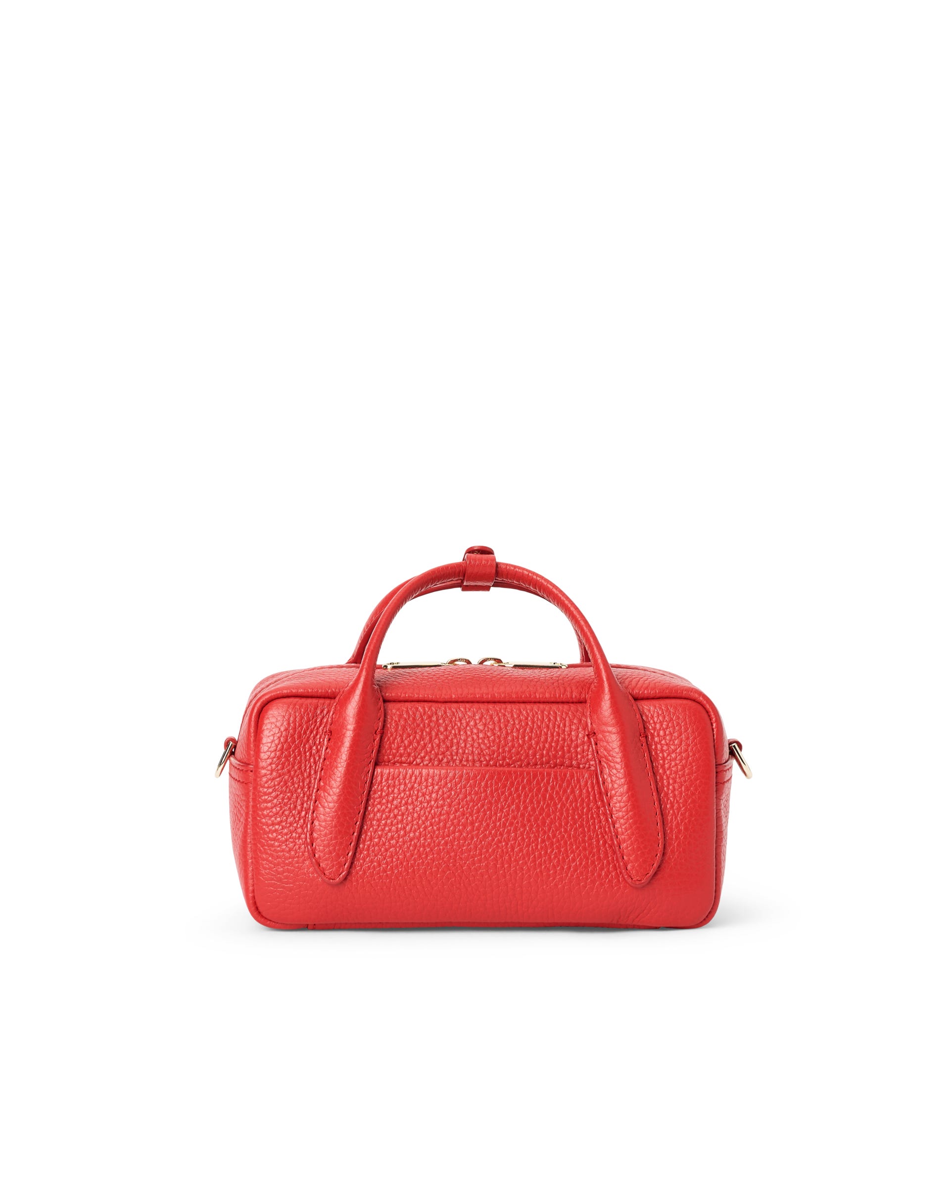 ECCO® BOWLING BAG S dames leren bowlingtas - Rood - Main