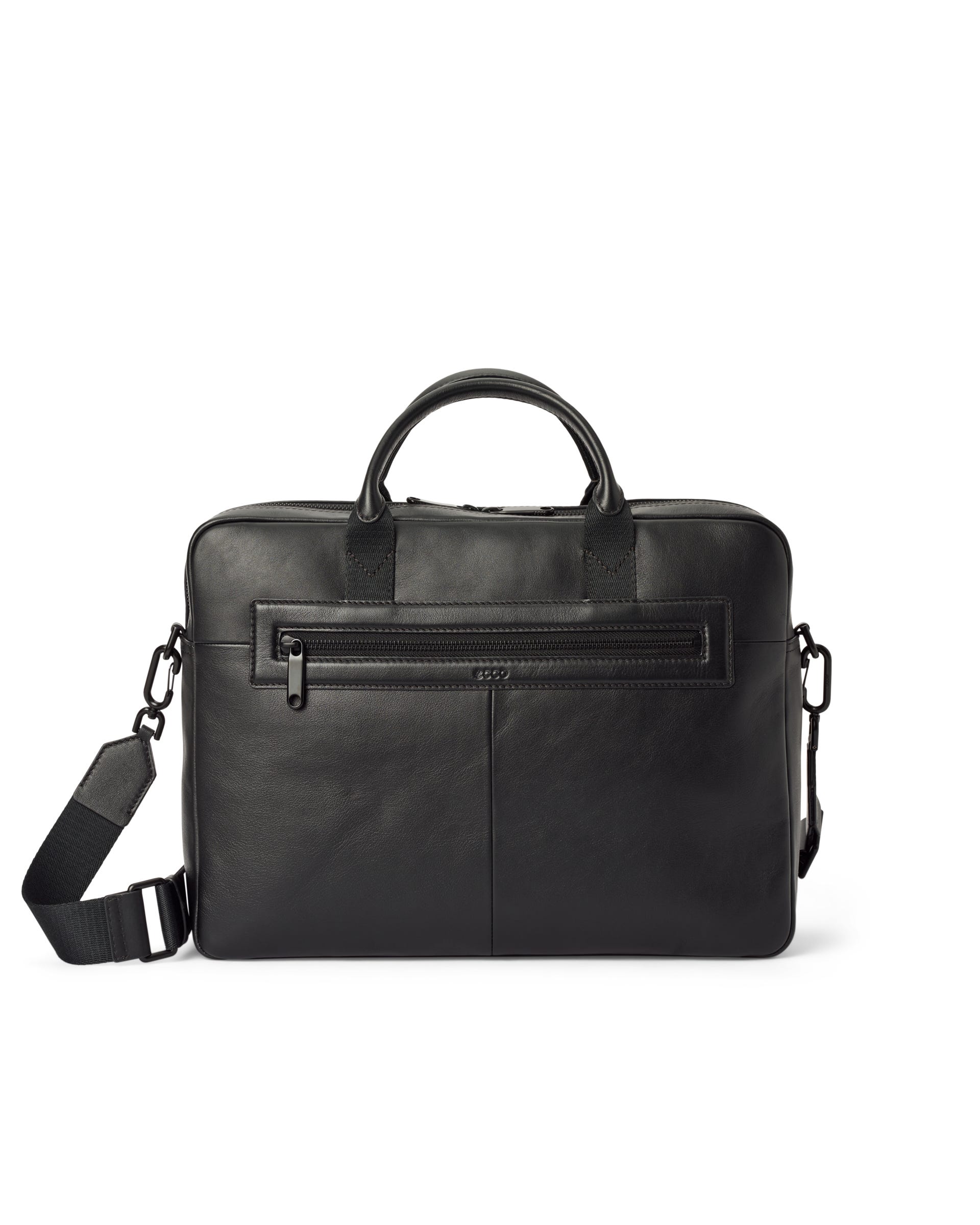 ECCO® MODE LAPTOP BAG Herren Laptoptasche aus Leder - Schwarz - Main