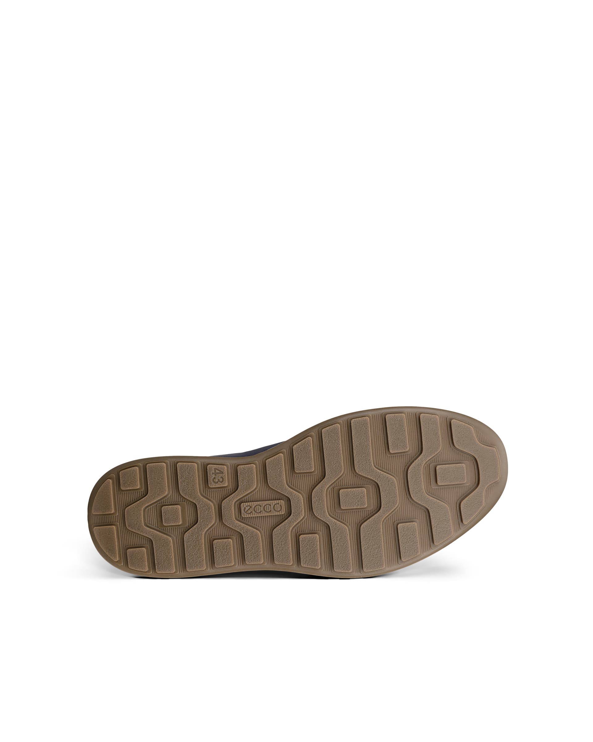 ECCO® Byway 2.0 Heren nubuck sneaker - Blauw - Sole