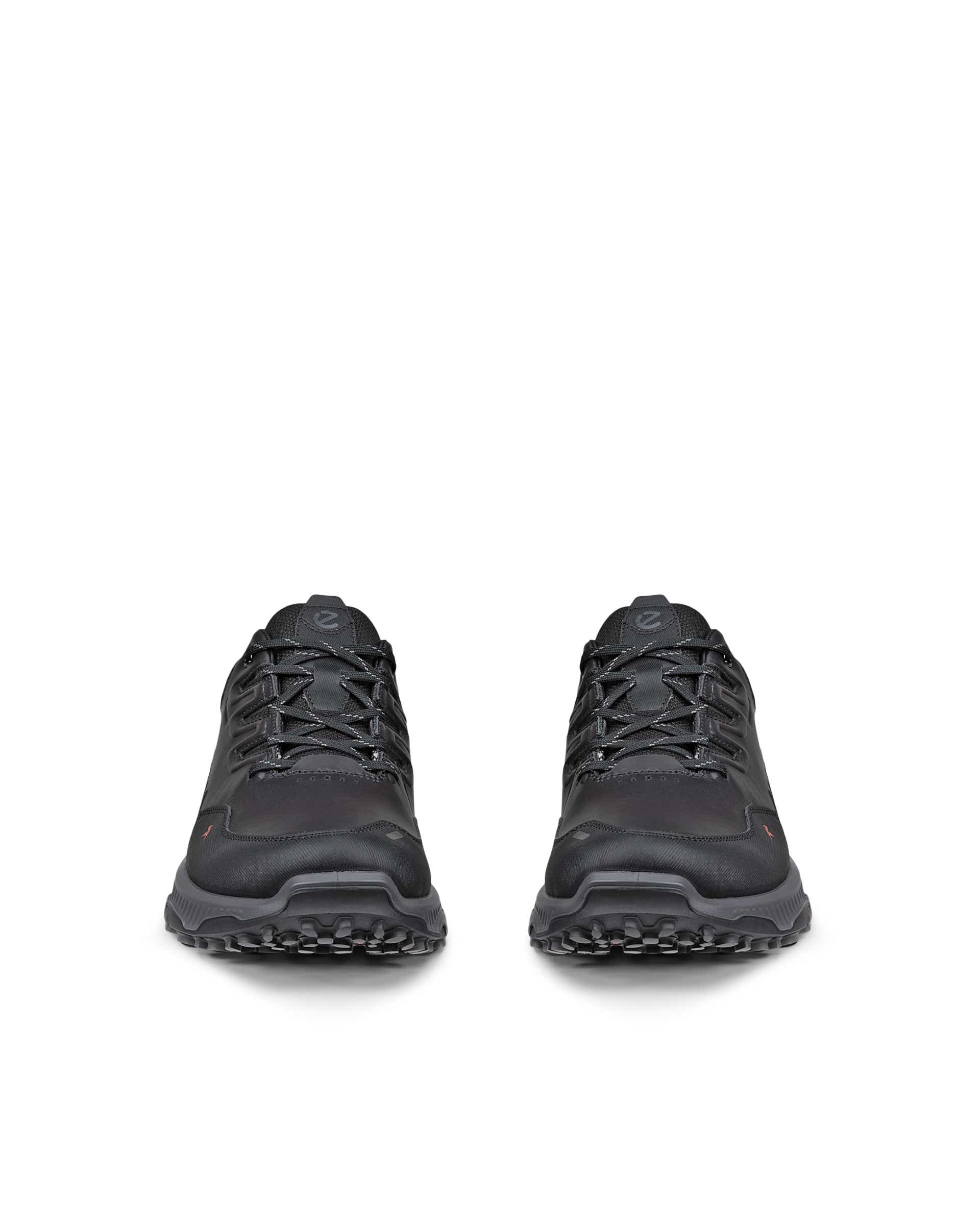 ECCO® RECEPTOR XP outdoor sko i læder til herrer - Sort - Front pair