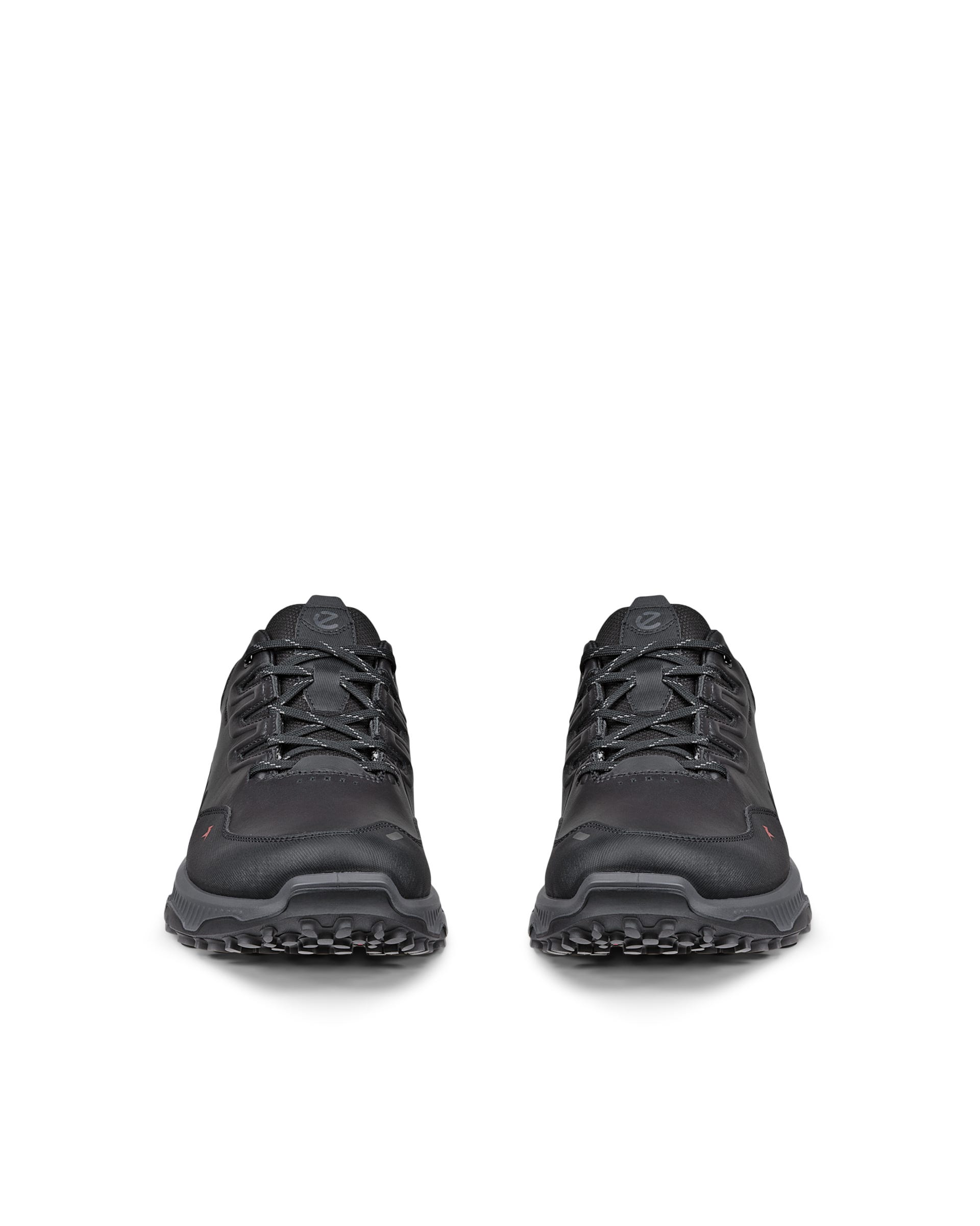 ECCO® RECEPTOR XP outdoor sko i læder til herrer - Sort - Front pair