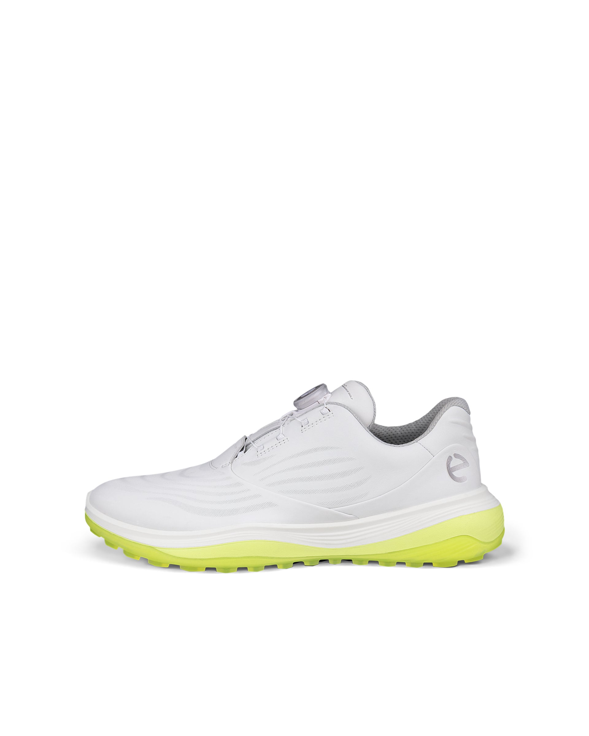 ECCO GOLF LT1 BOA Men メンズ レザーウォータープルーフゴルフシューズ - ホワイト - Outside