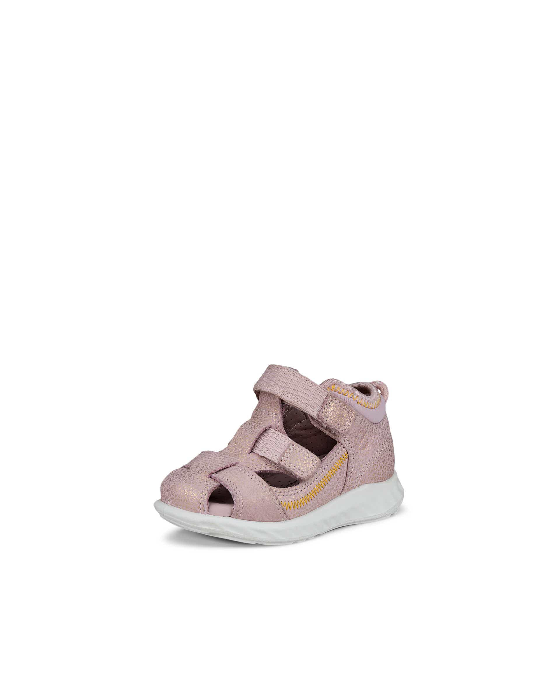 Kids' ECCO® SP.1 Lite Nubuck Fisherman Sandal - Pink - Main