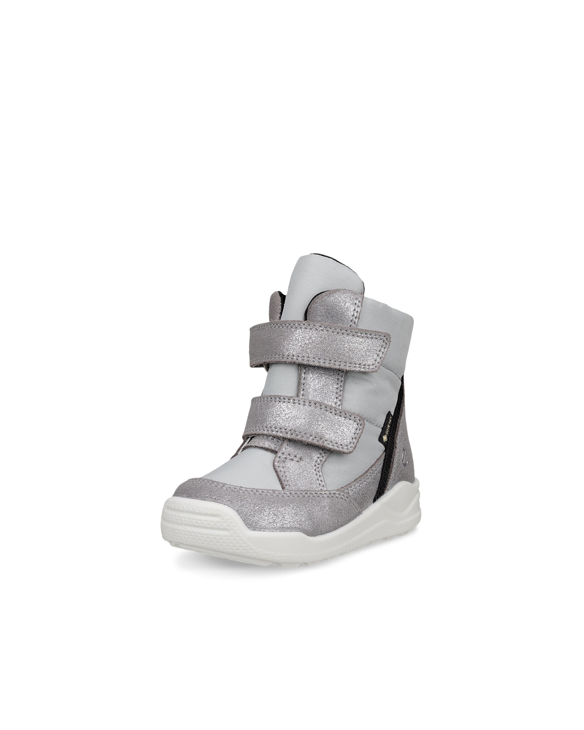 ECCO® URBAN MINI Kinder Halbhoher Stiefel aus Veloursleder mit Gore-Tex - Metallic - Main