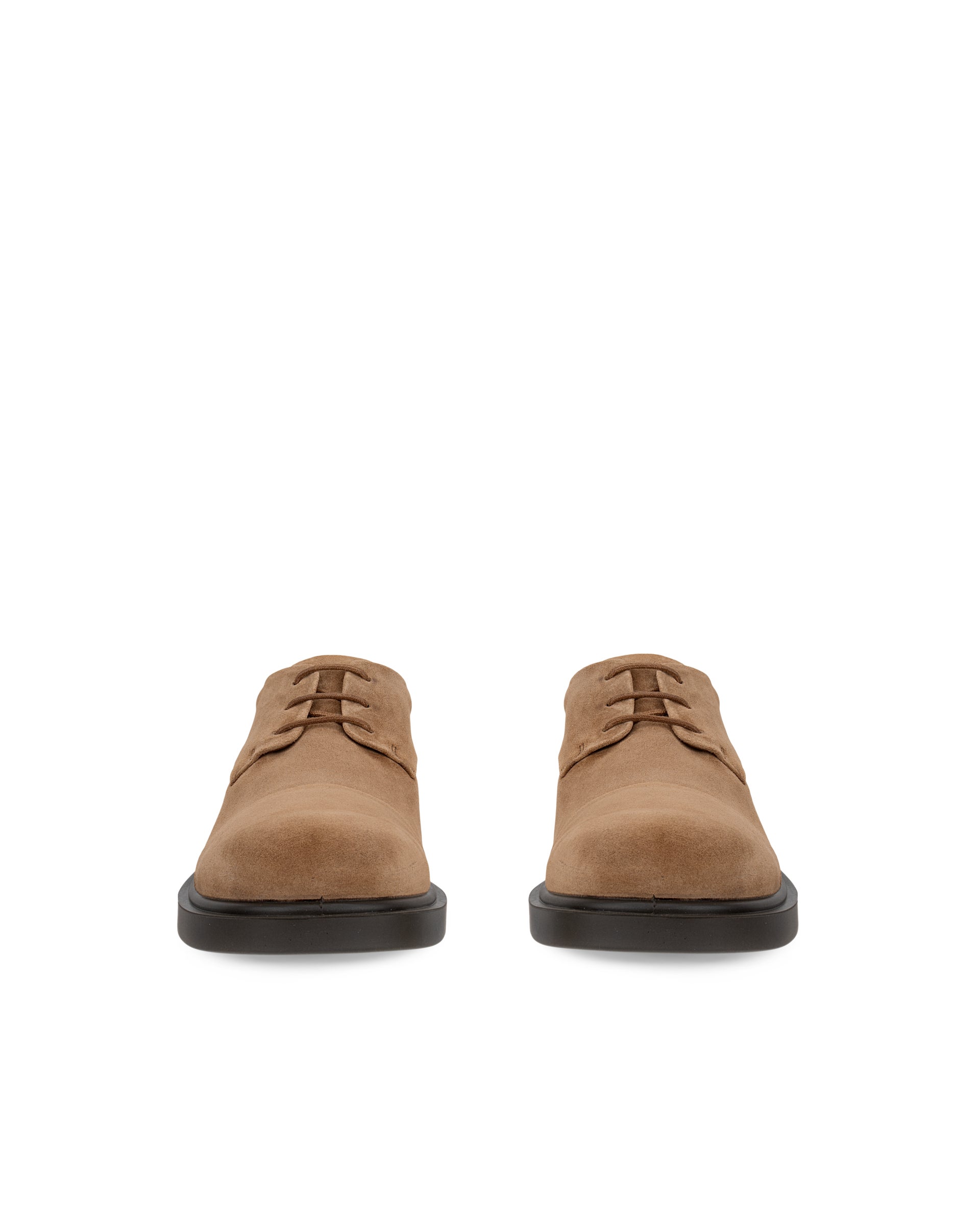 ECCO® Metropole Seoul Heren suède derbyschoen - Bruin - Front pair
