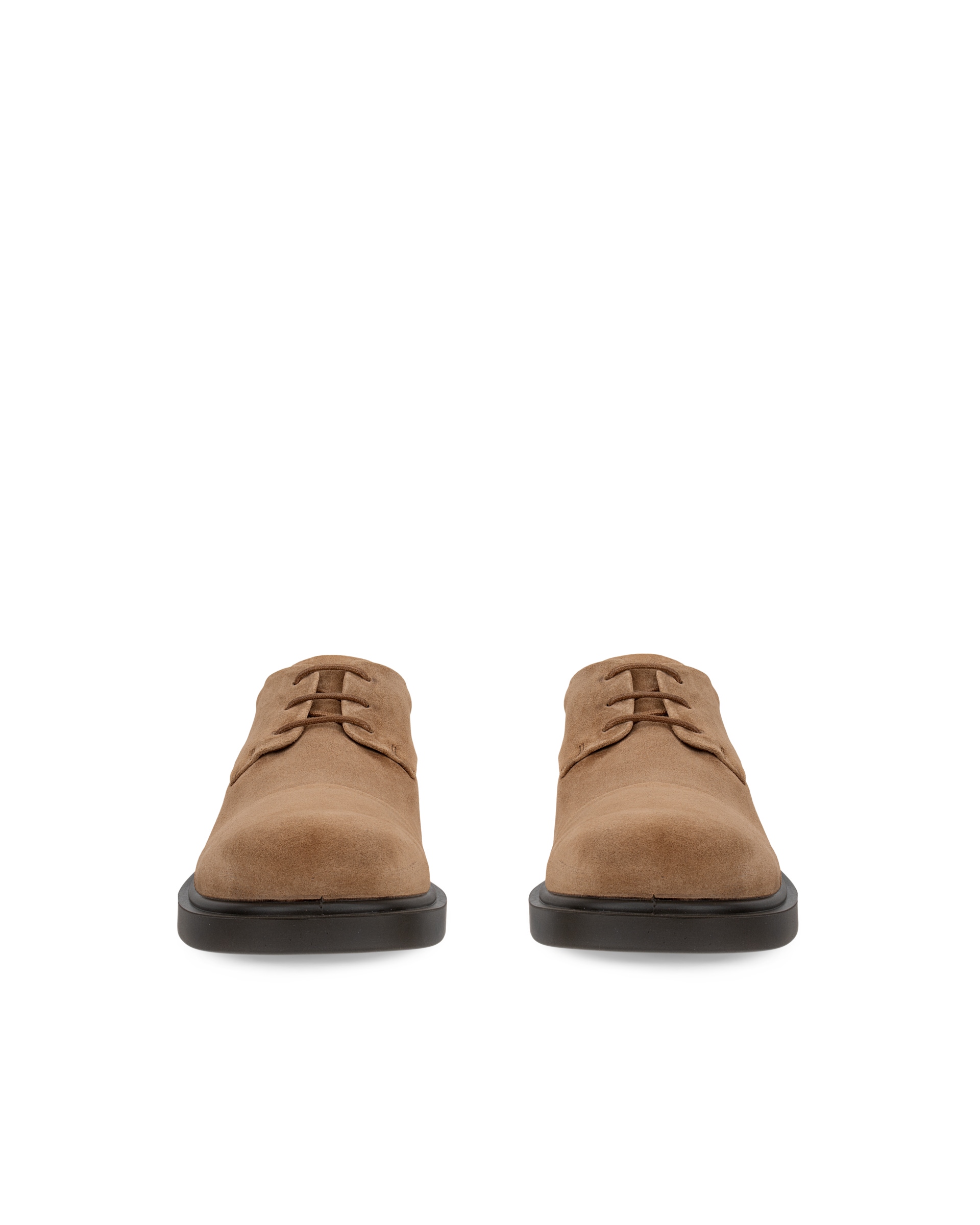 Zapatos Derby de ante ECCO® Metropole Seoul para hombre - Marrón - Front pair