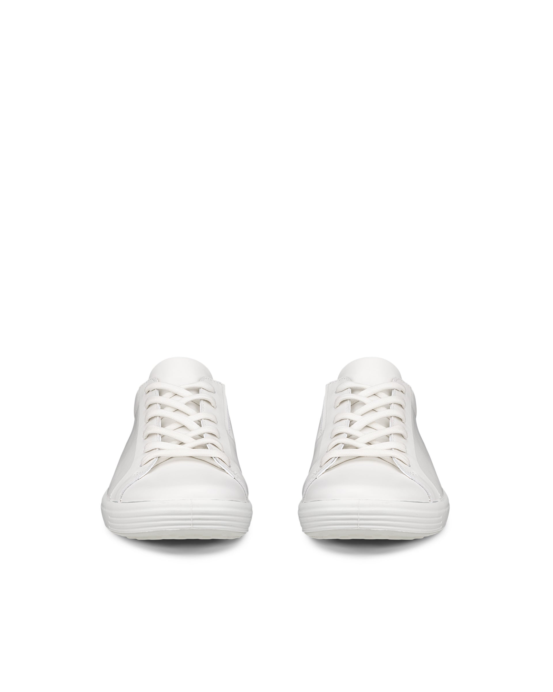 Dámske kožené tenisky ECCO® Soft 7 - Biela - Front pair