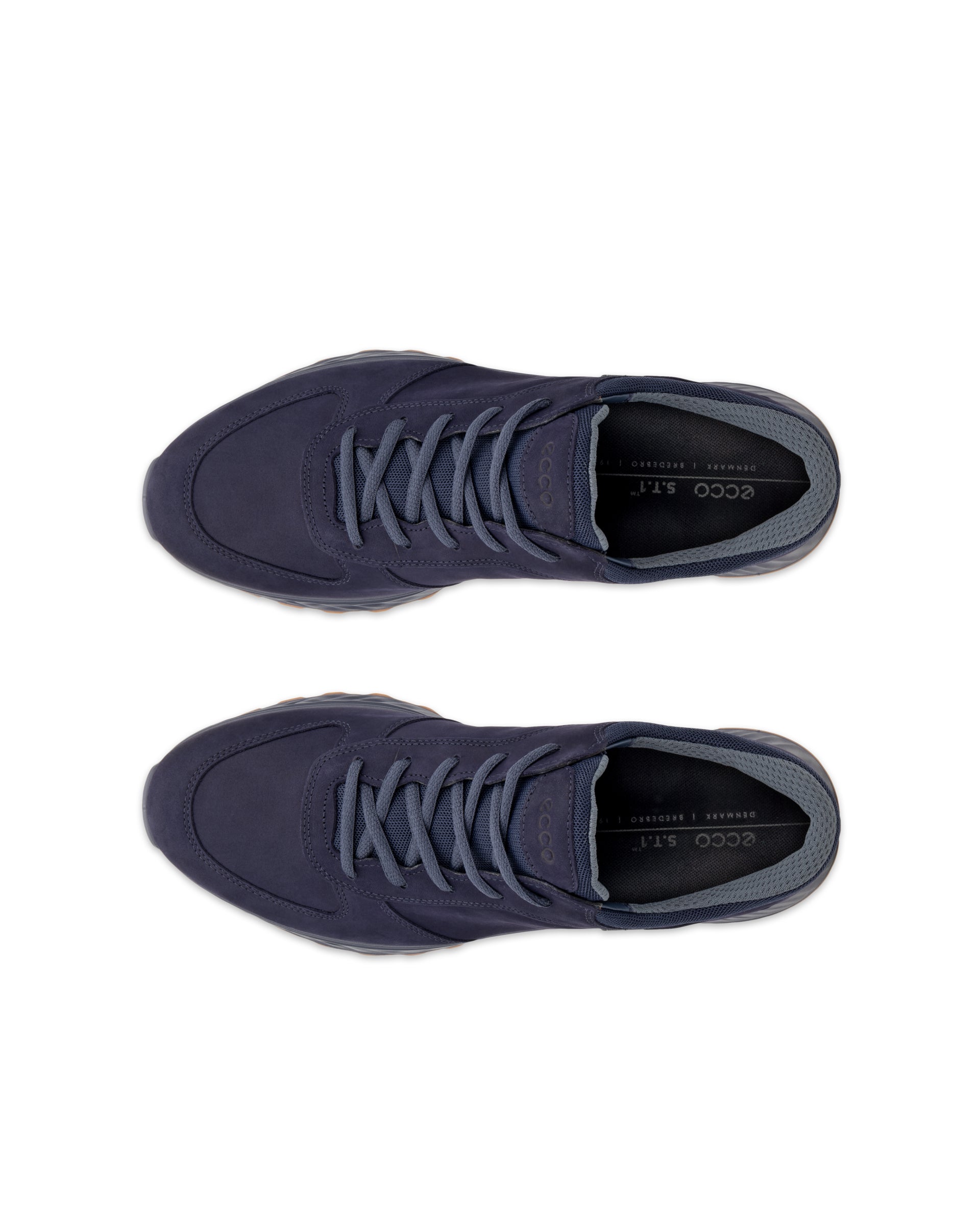 Moški Gore-Tex športni čevlji iz usnja nubuk ECCO® Exostride - Modra - Top left pair