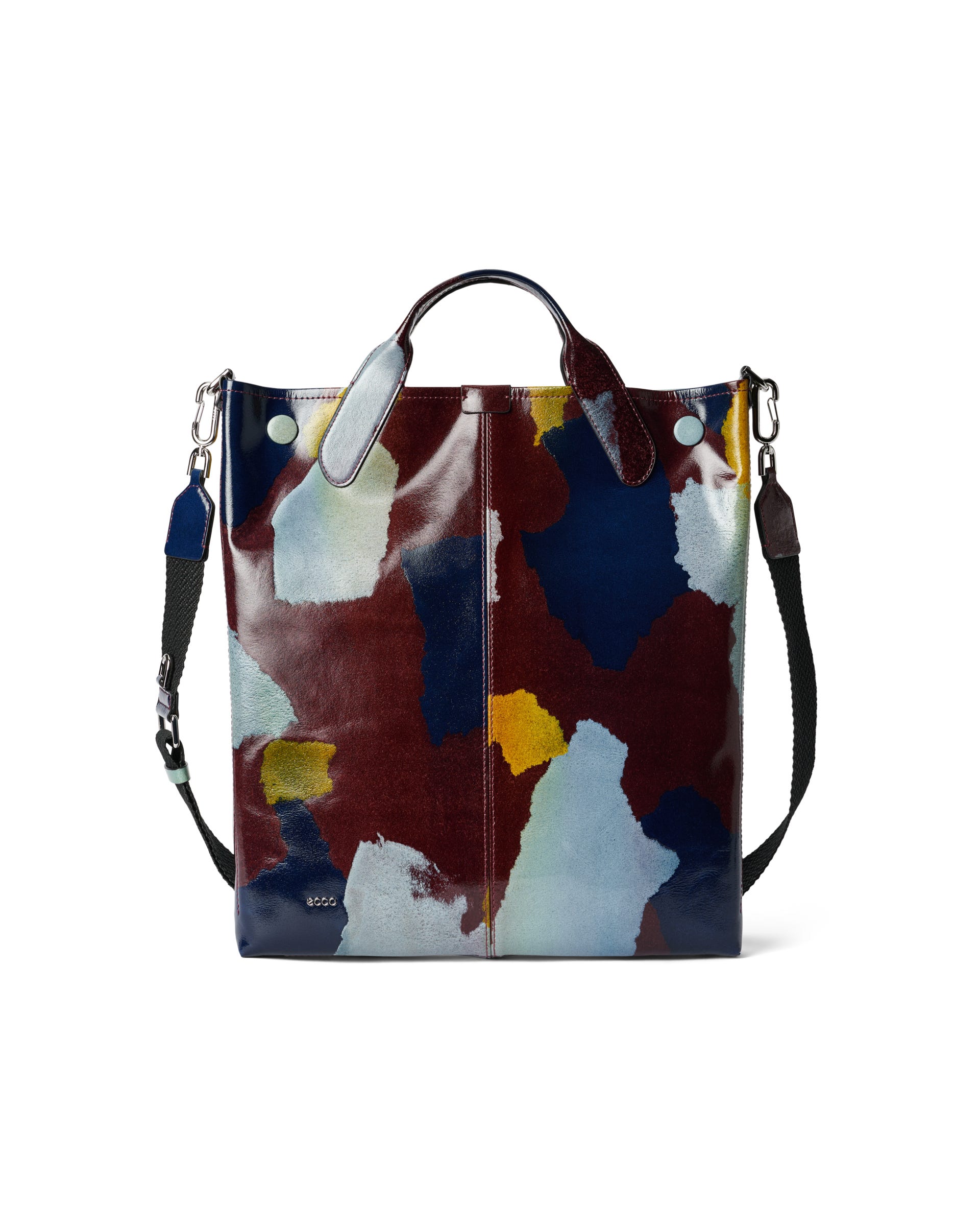 ECCO TOTE SOFT NORTH-SOUTH CAMO LEATHER - Multicolour - Main