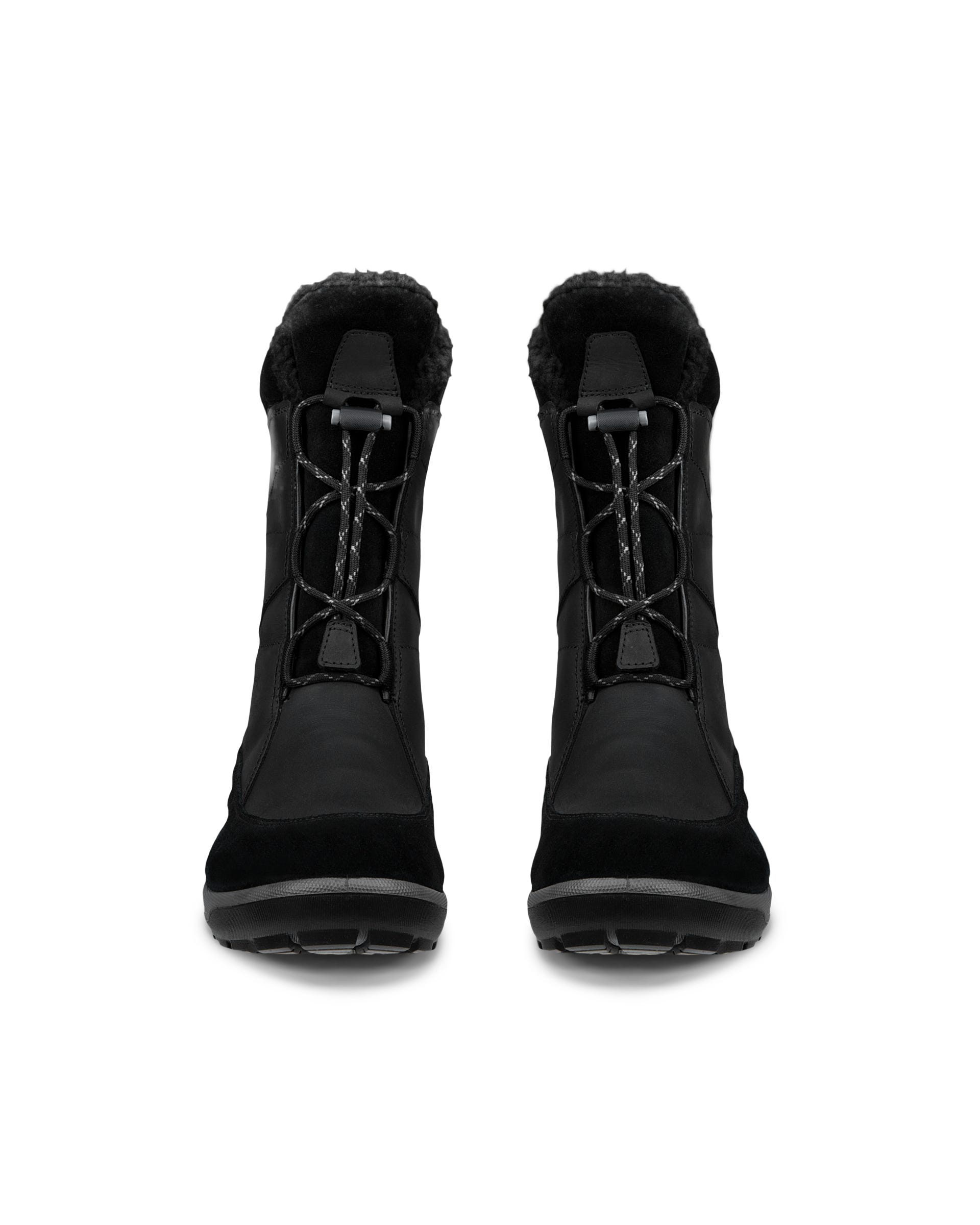 Black Nubuck Water Resistance Warm Boots Women main image 3
