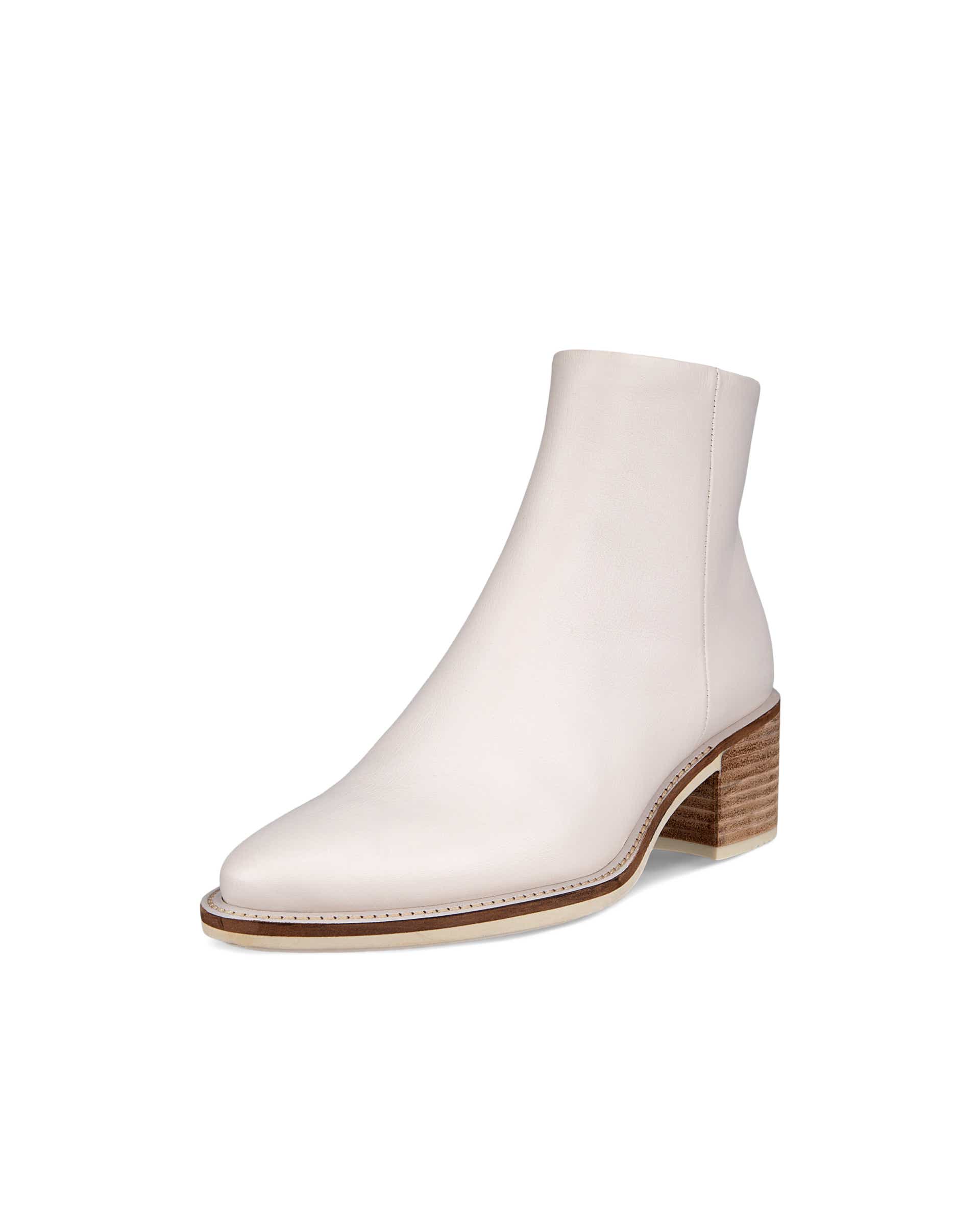 ユエページ　　35点 ECCO Women's Shape Sartorelle 35 MM Ankle Boots | Beige