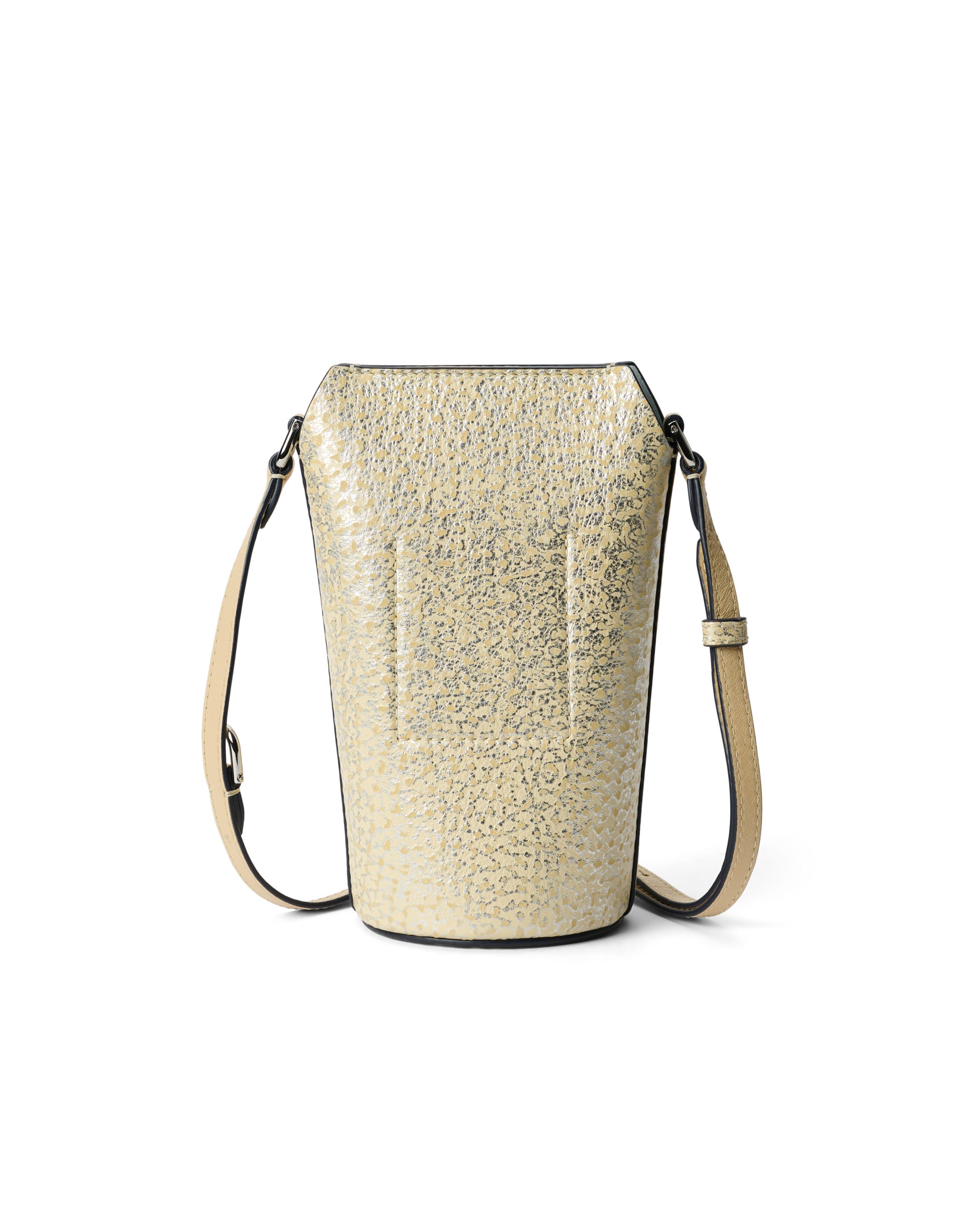ECCO® Pot Leather Crossbody Bag - Yellow - Back