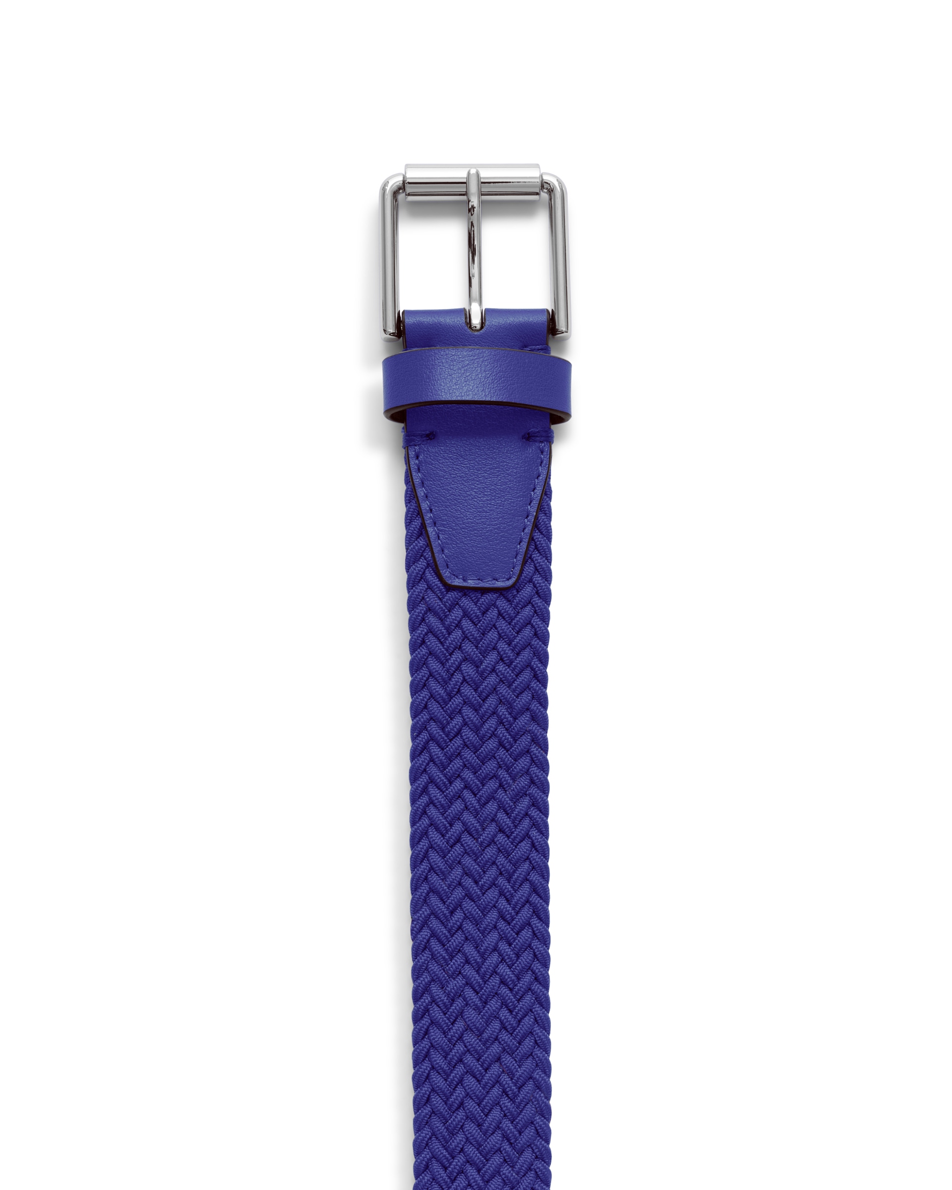 ECCO Belts Golf Braided メンズ テキスタイルベルト - ブルー - Detail-1
