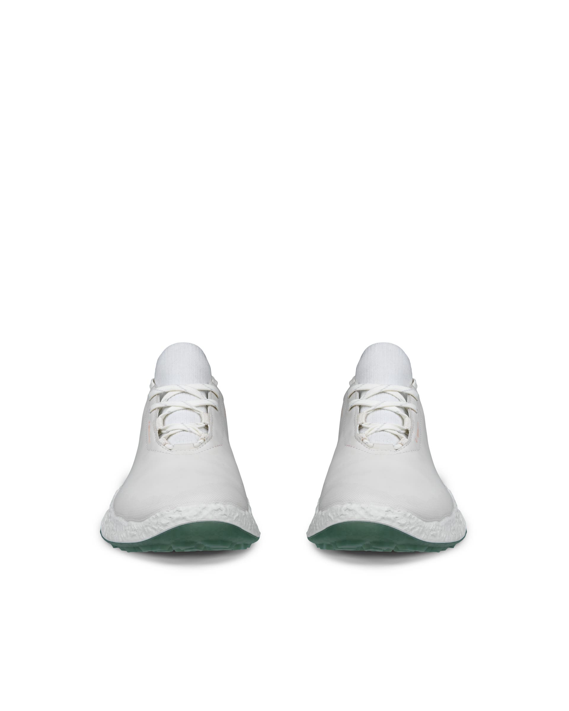 Women's ECCO® Golf Biom H5 Leather Waterproof Golf Shoe - White - Front pair