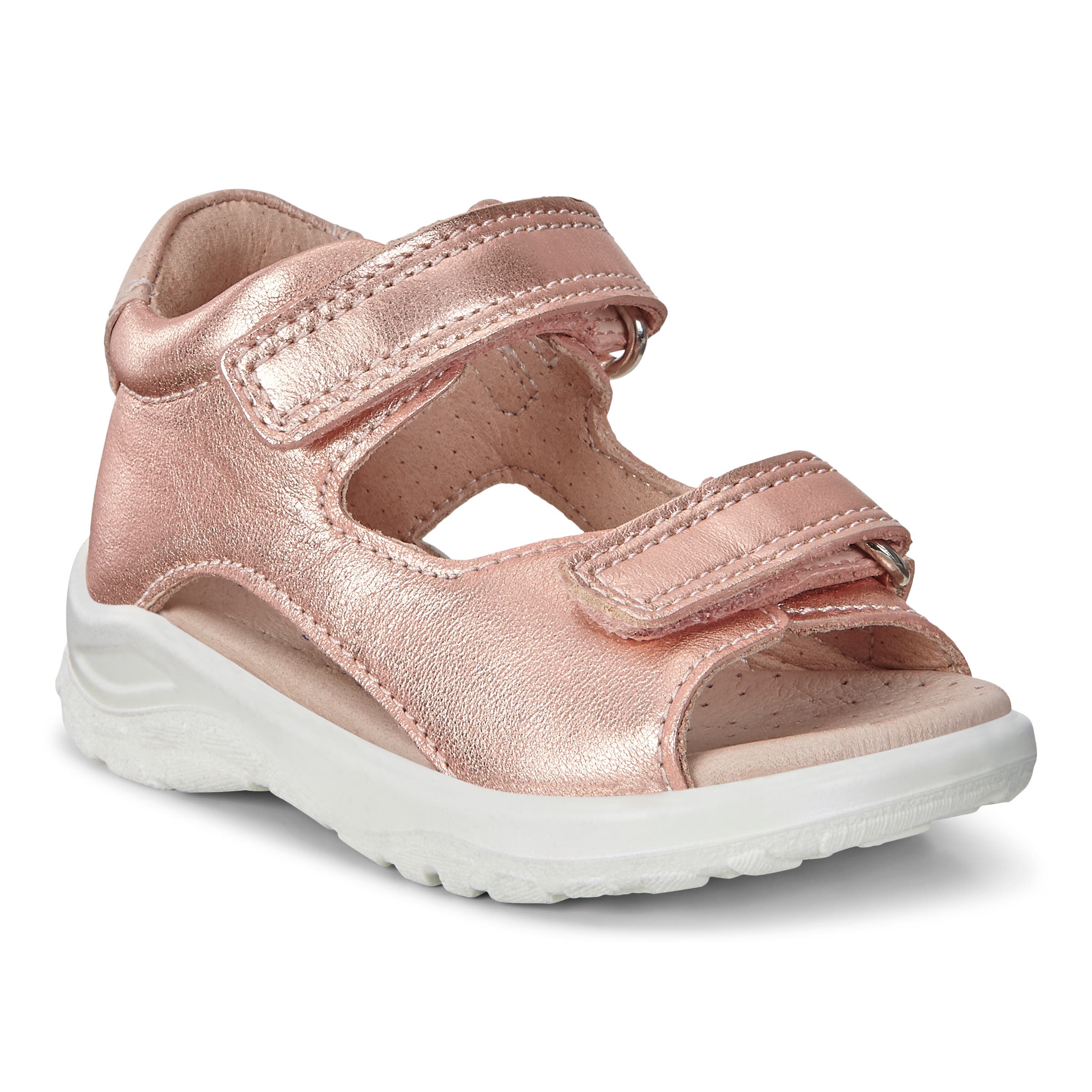 ECCO PEEKABOO Flat Sandal - Red - Main