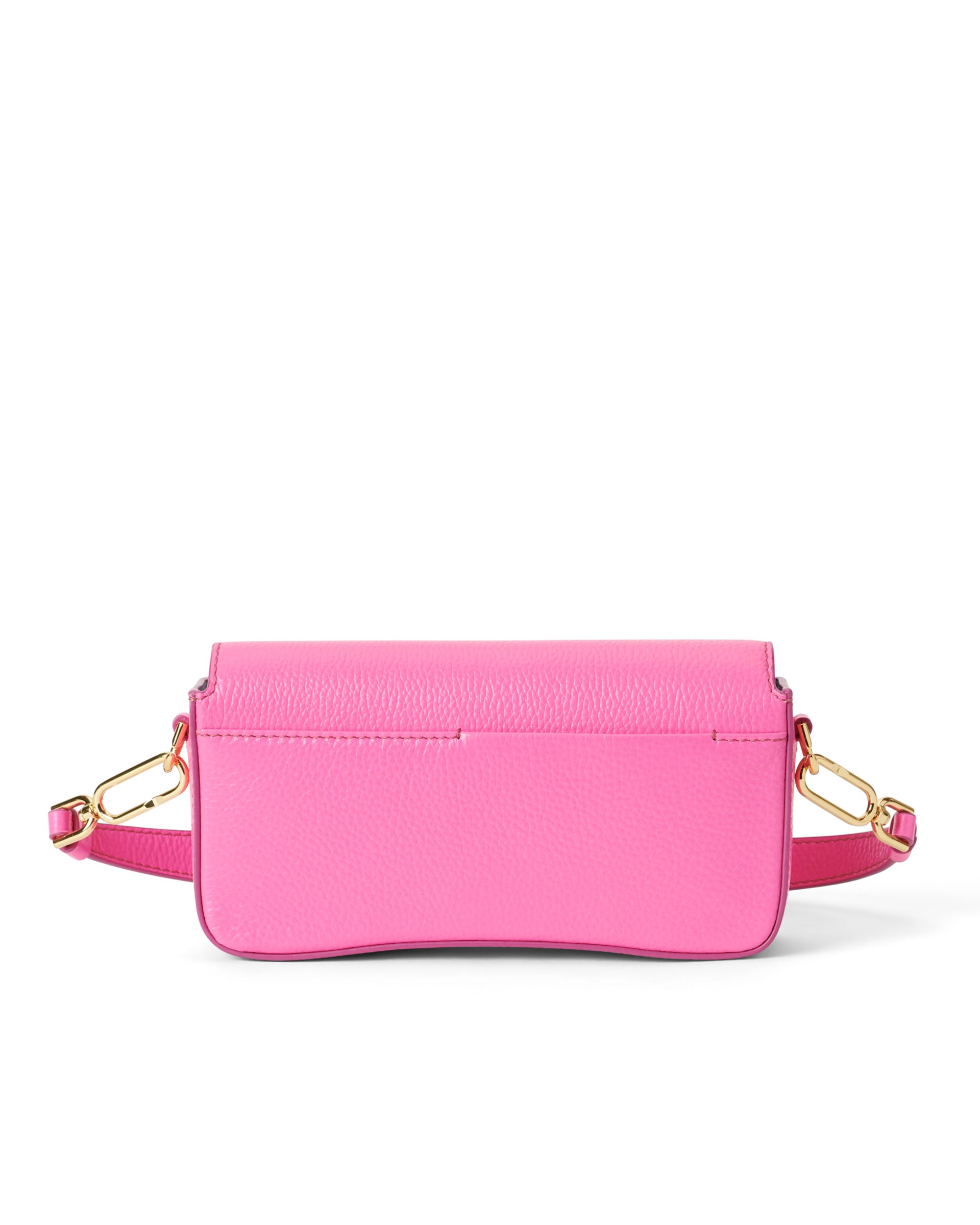 ECCO® Pinch Bag Umhängetasche aus Leder - Rosa - Back