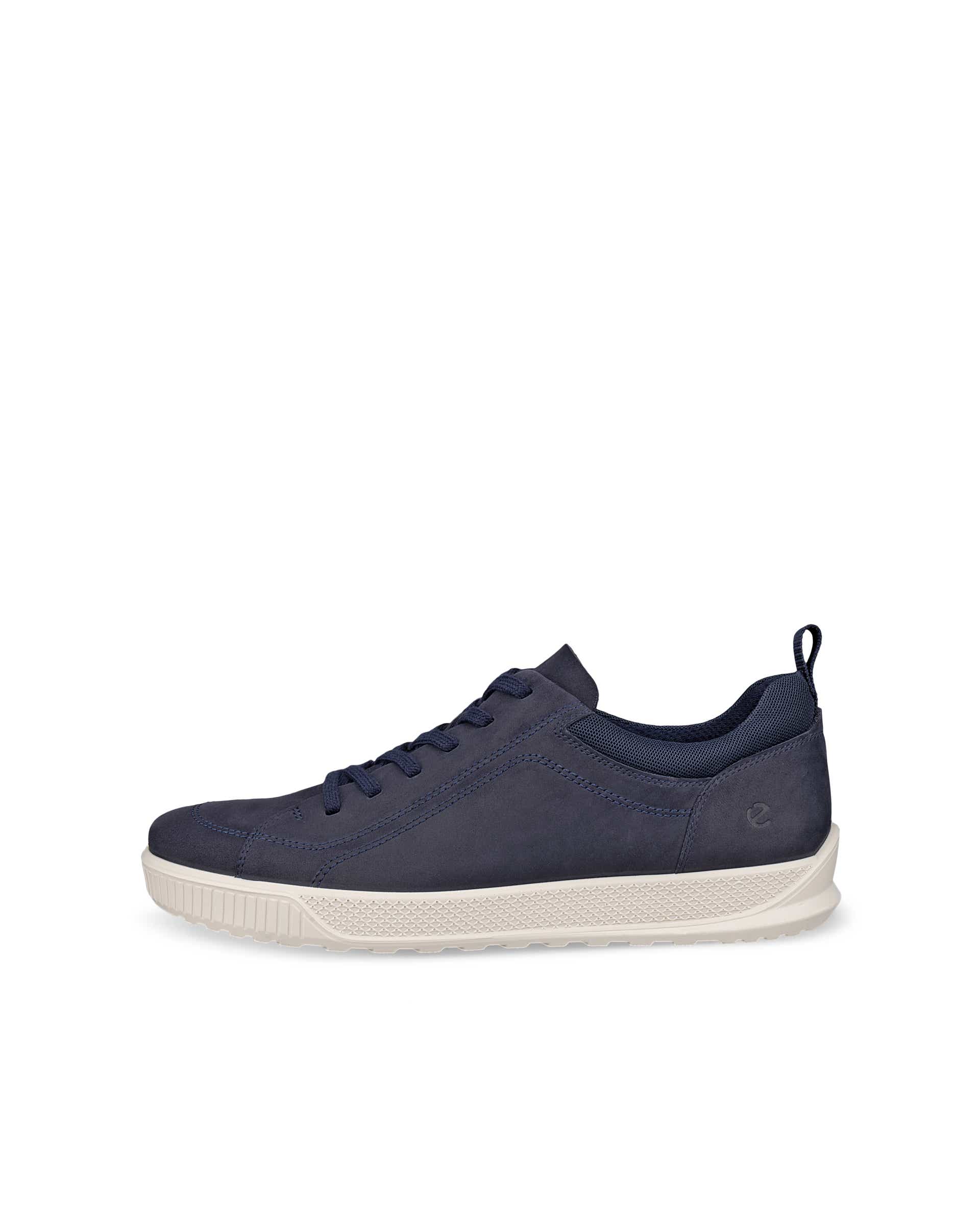 ECCO® BYWAY heren nubuck veterschoen - Blauw - Outside